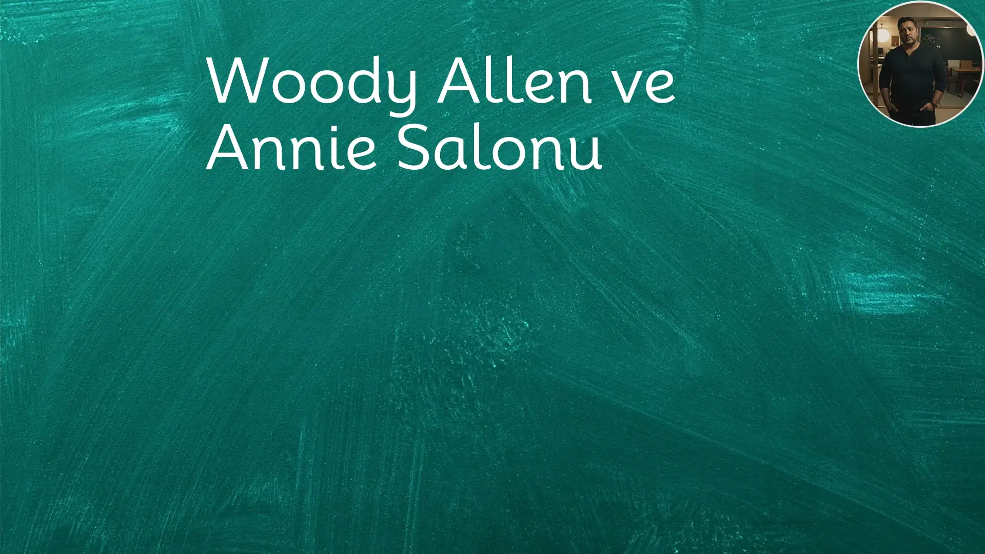 Woody Allen ve Annie Salonu WoodyAllen AnnieHall Sinema Film Tarihi