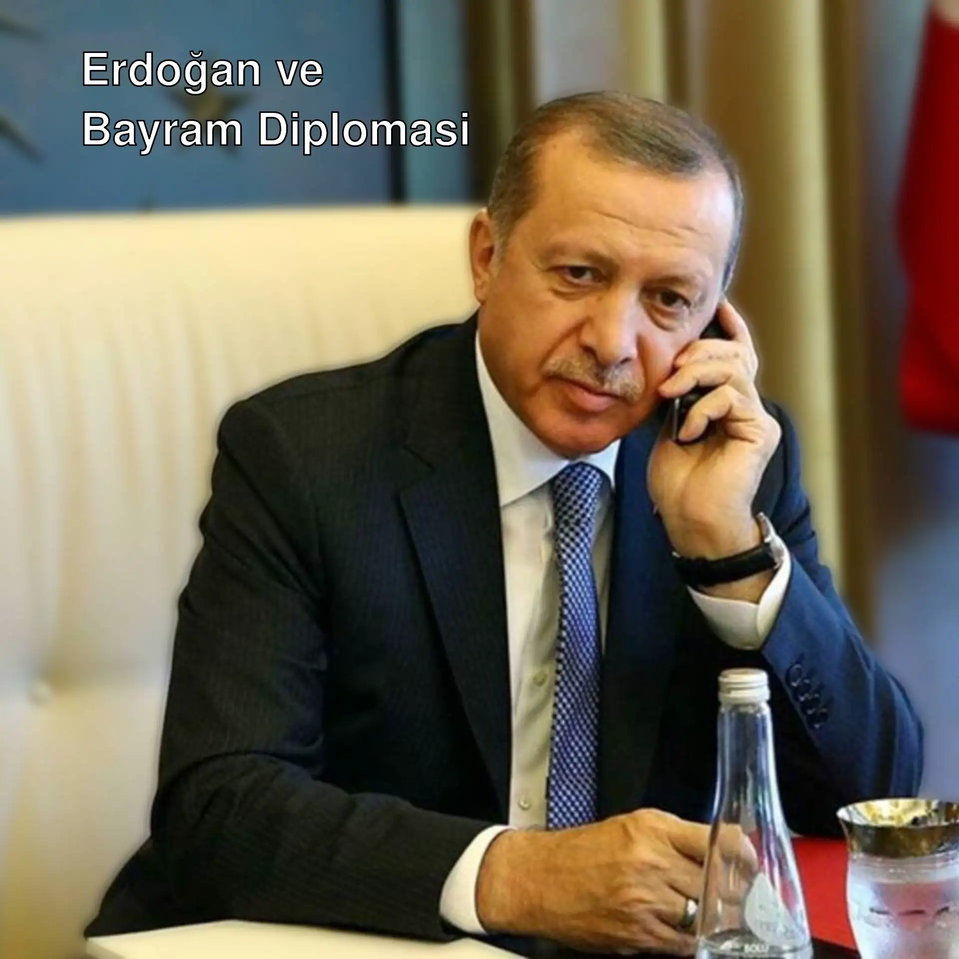 Cumhurbaşkanı Erdoğan, telefon görüşmesi yapıyor. Cumhurbaşkanı Erdoğan, telefon görüşmesi yapıyor.