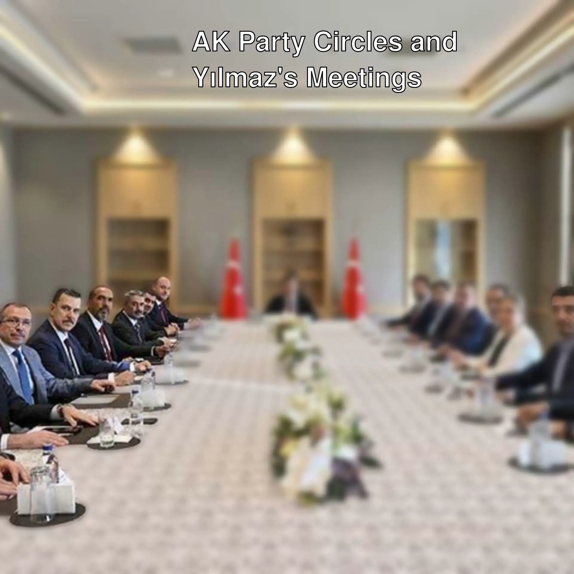 Vice President Yılmaz met with AK Party leaders. Vice President Yılmaz met with AK Party leaders.