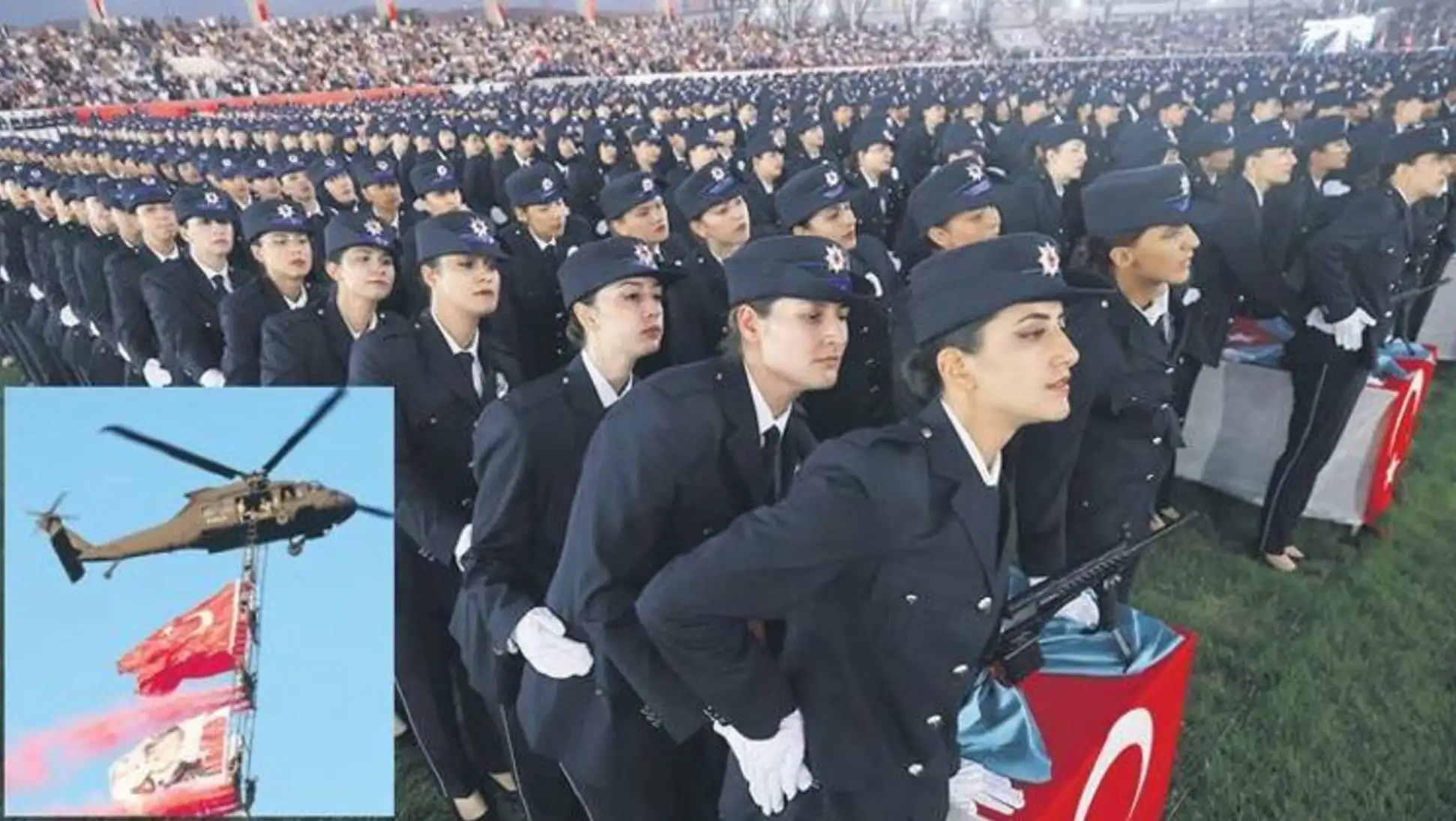 President Erdoğan speaking at the graduation ceremony. President Erdoğan speaking at the graduation ceremony.