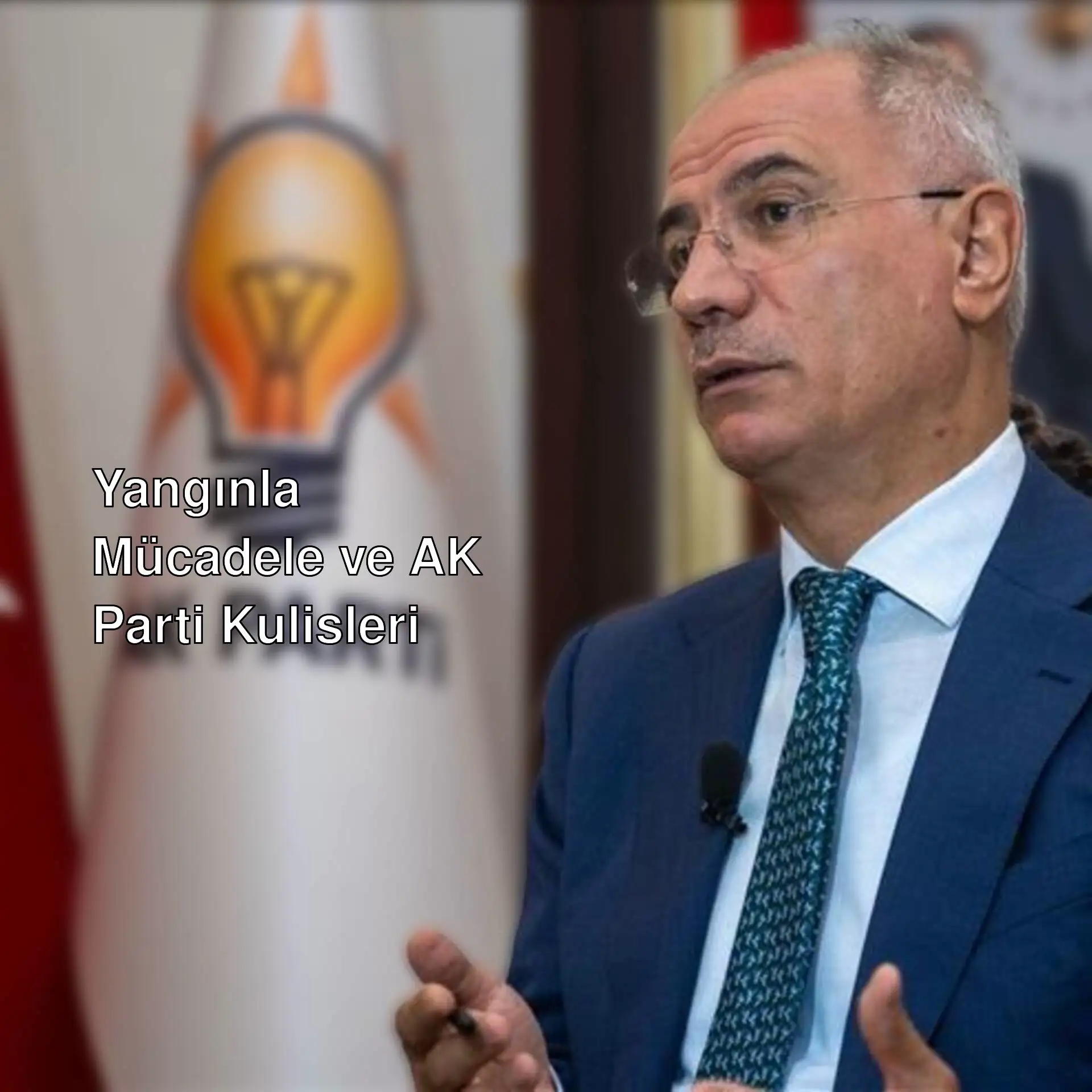 AK Parti'li Ala, Bursa'daki orman yangınlarıyla ilgili açıklama yapıyor.