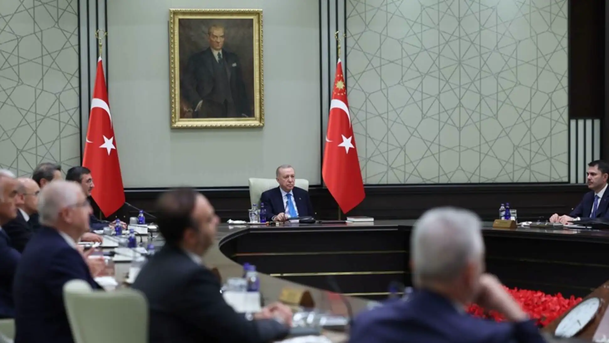 President Erdoğan makes important statements during the Cabinet meeting.