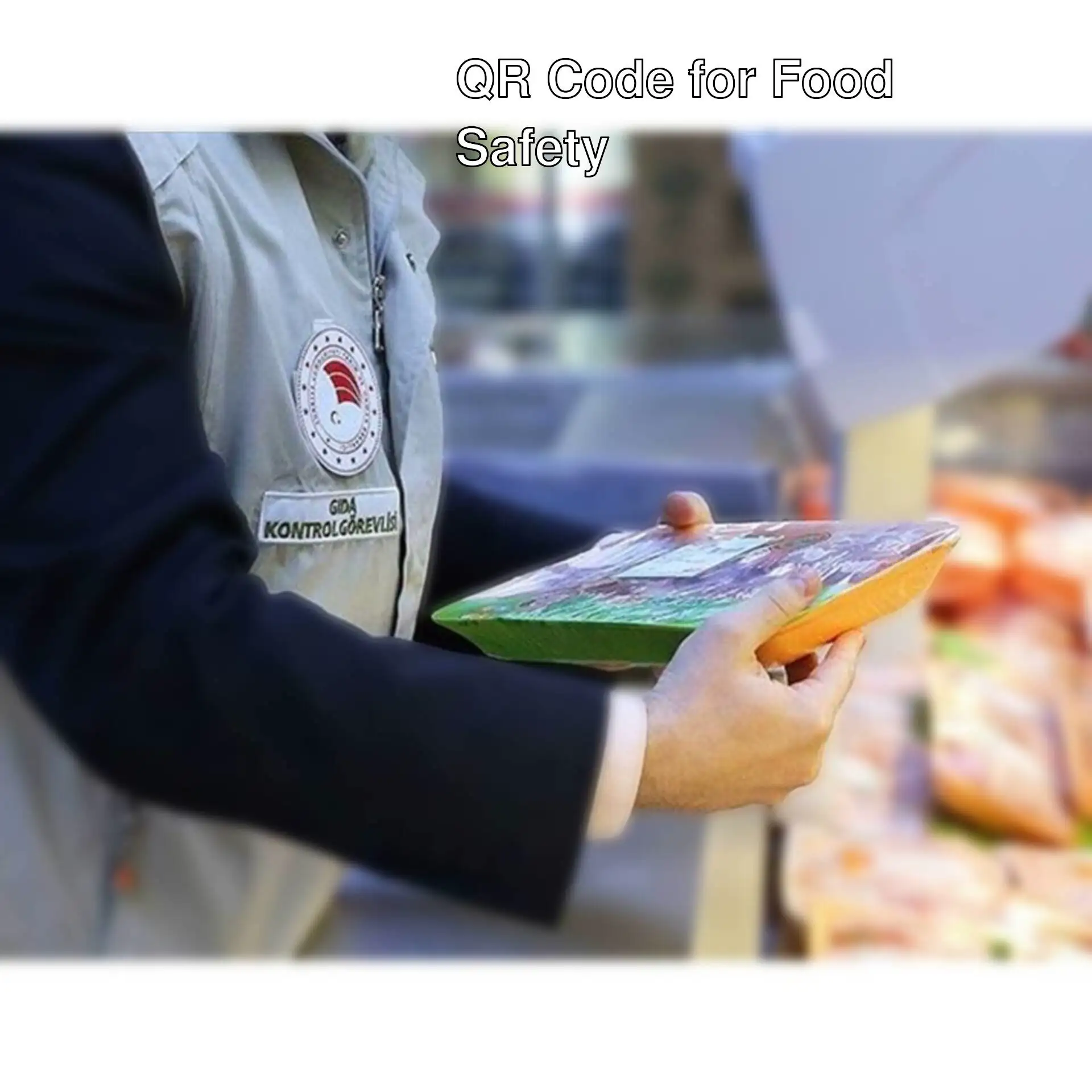 Food safety will be ensured with the QR code application. Food safety will be ensured with the QR code application.