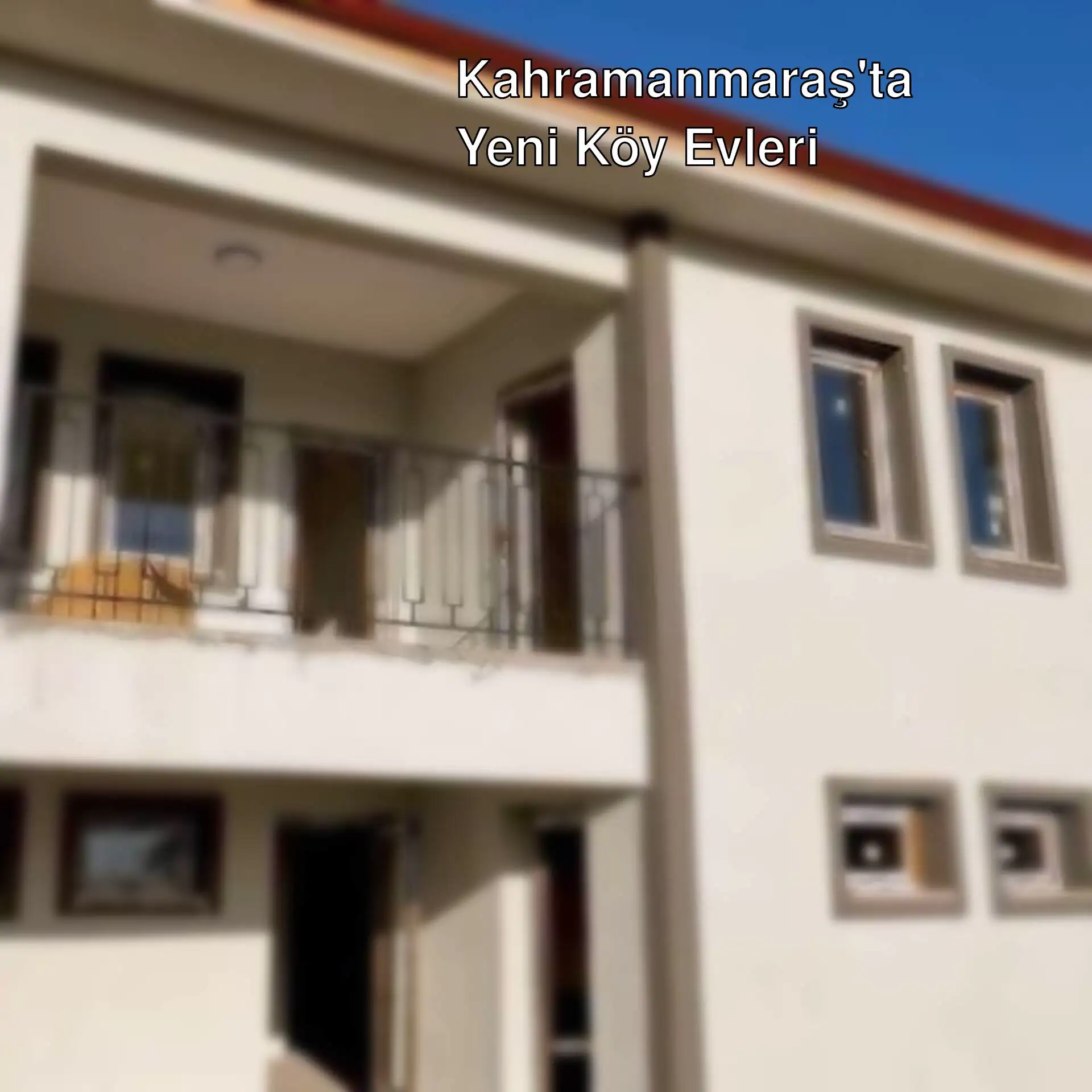 Kahramanmaraş'ta tamamlanan köy evleri. Kahramanmaraş'ta tamamlanan köy evleri.