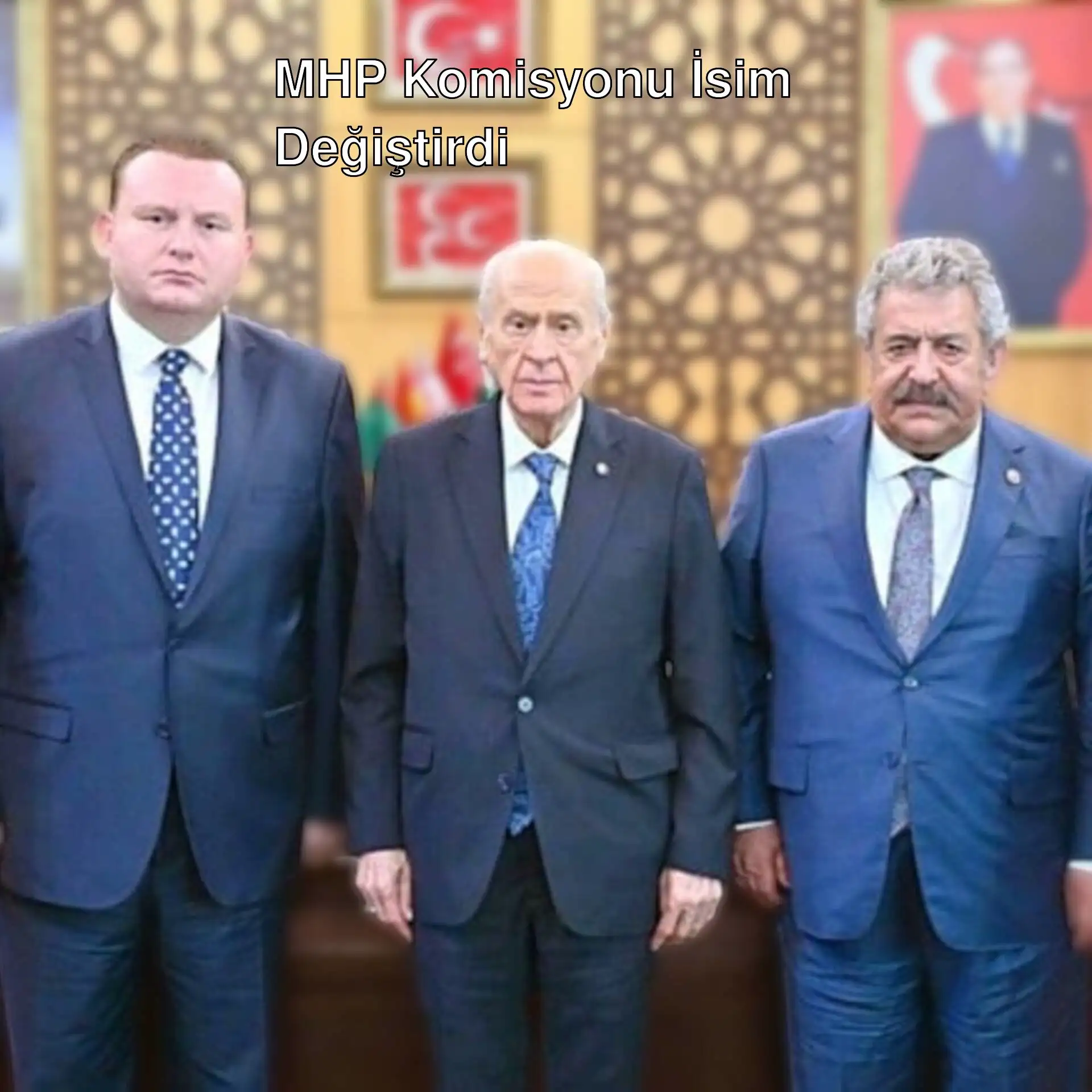 MHP ve DEM Parti heyeti bir arada. MHP ve DEM Parti heyeti bir arada.