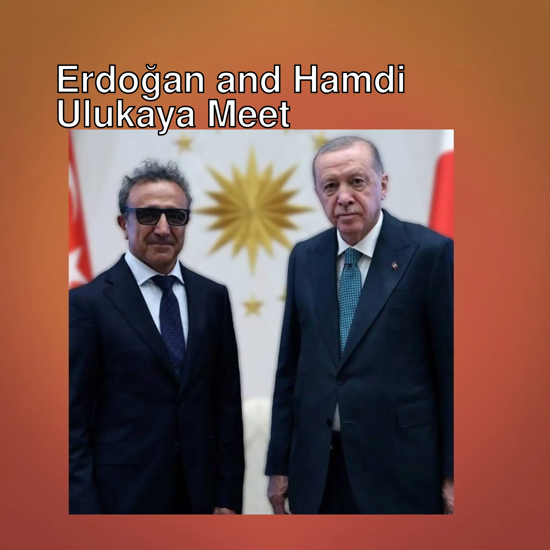 President Erdoğan and Hamdi Ulukaya met at Bastepe. President Erdoğan and Hamdi Ulukaya met at Bastepe.