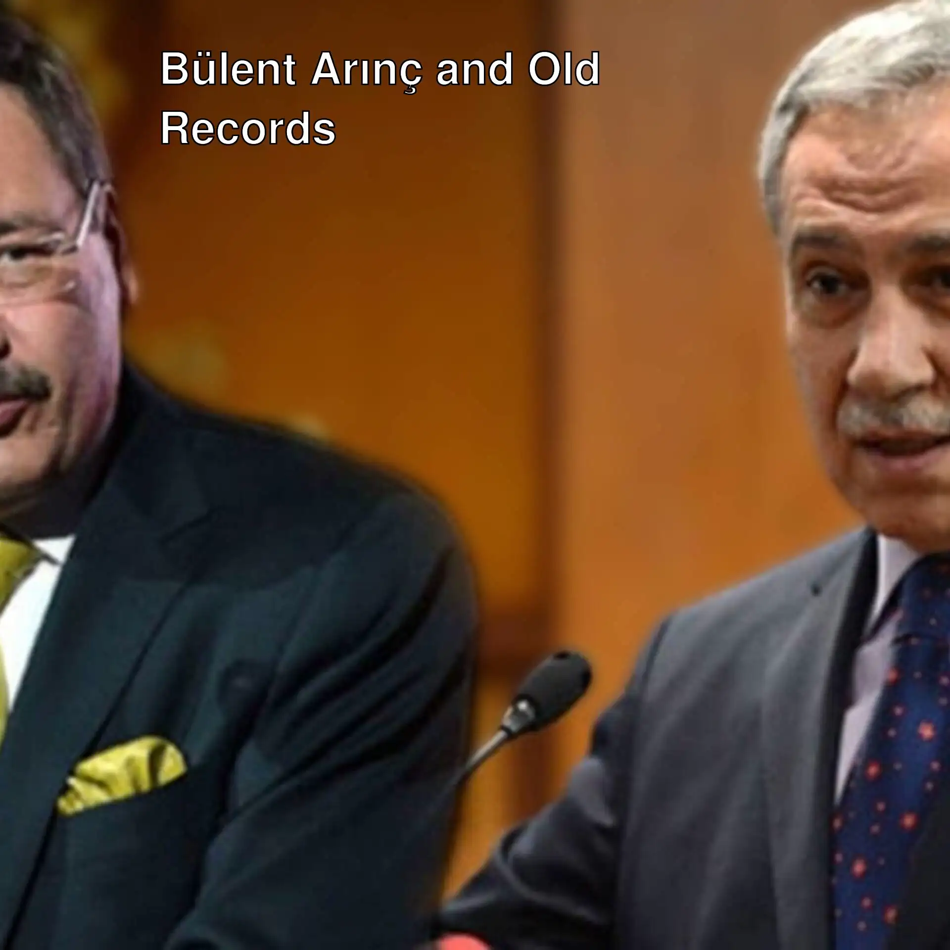 Bülent Arınç and Melih Gökçek's debate. Bülent Arınç and Melih Gökçek's debate.