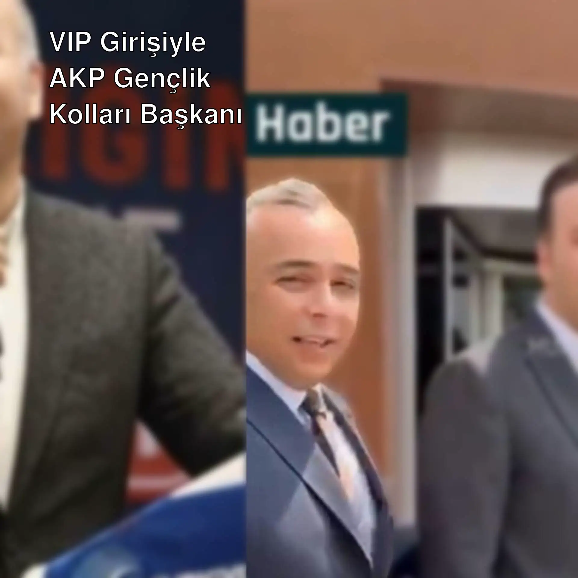 AKP Gençlik Kolları Başkanı Yusuf İbiş'in VIP girişi. AKP Gençlik Kolları Başkanı Yusuf İbiş'in VIP girişi.