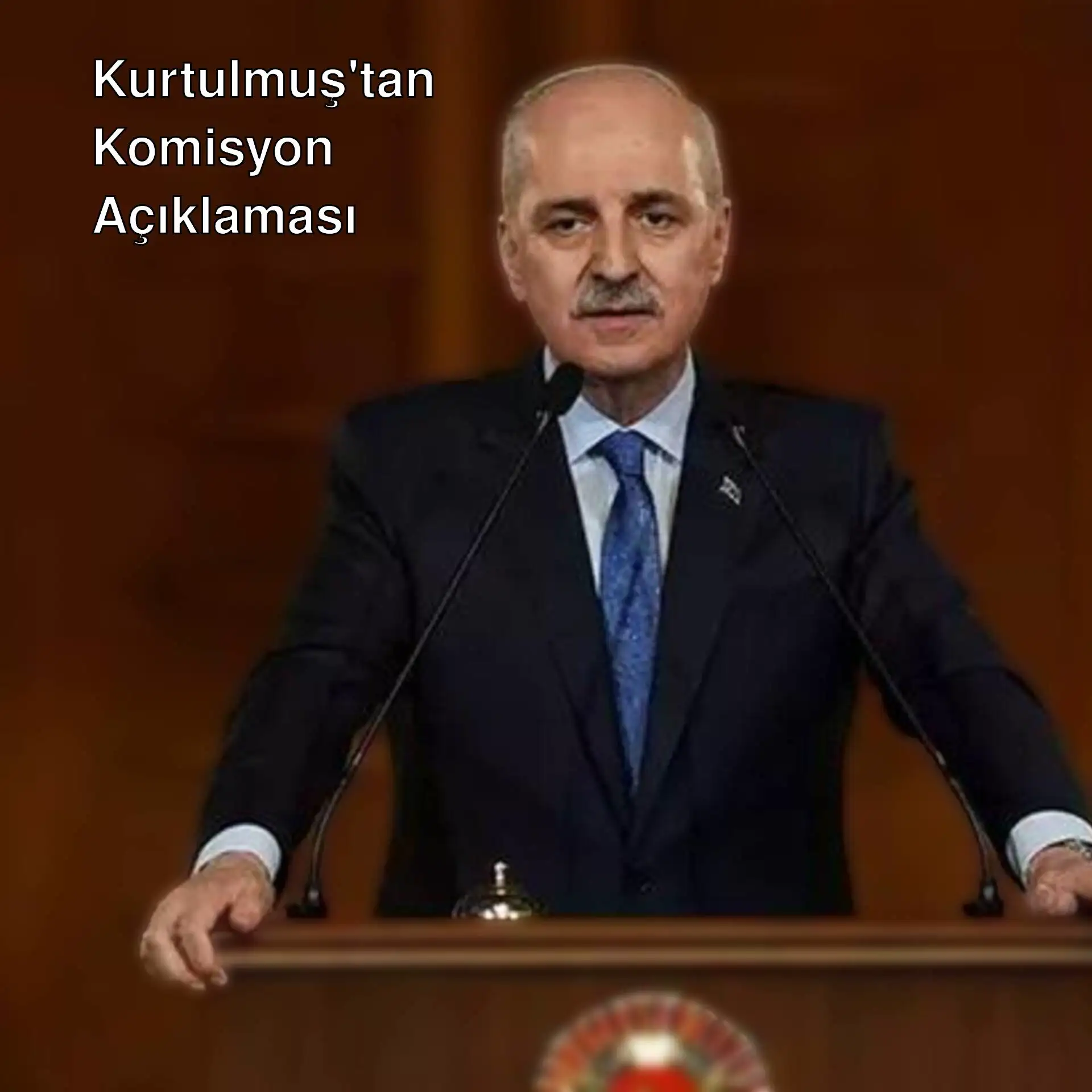 TBMM Başkanı Kurtulmuş, Milli Dayanışma Komisyonu toplantısında.