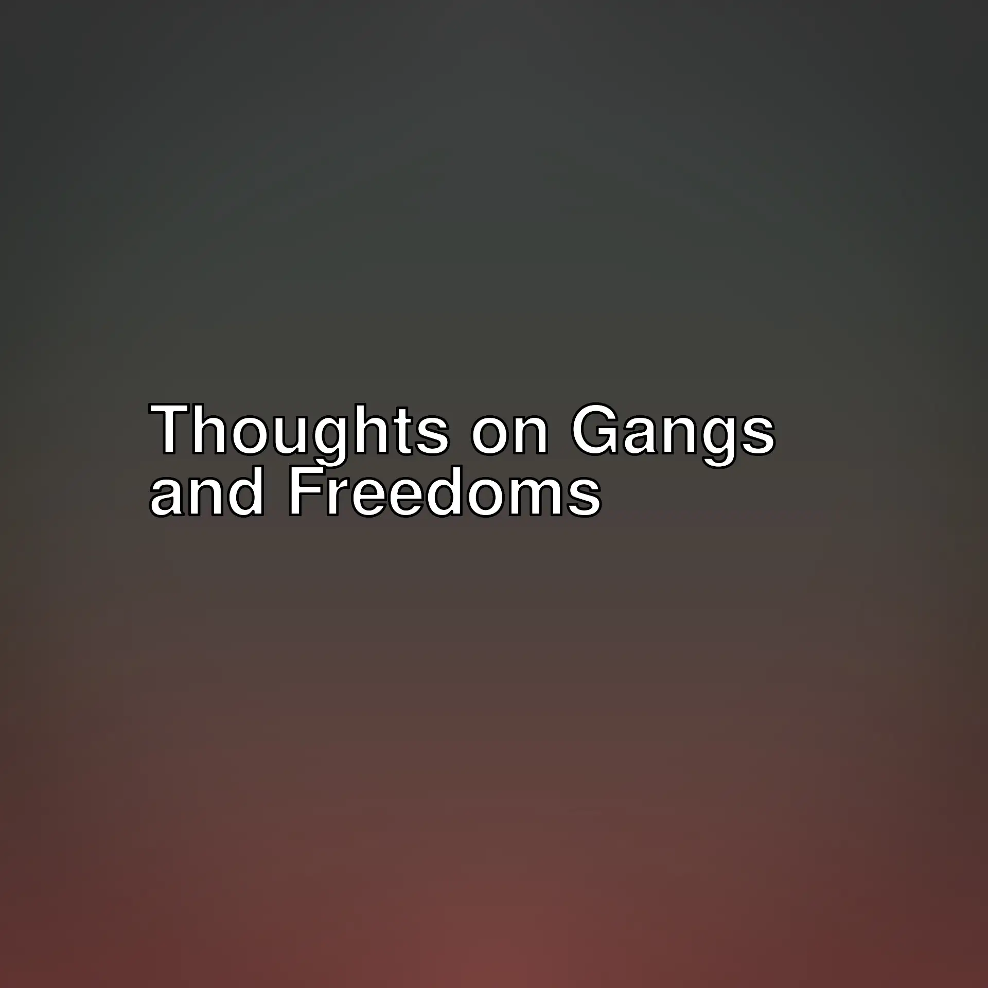 Şebnem Korur Fincancı discusses how gangs have taken a place in society and how they restrict our freedoms. She emphasizes that we have started to appreciate gangs.