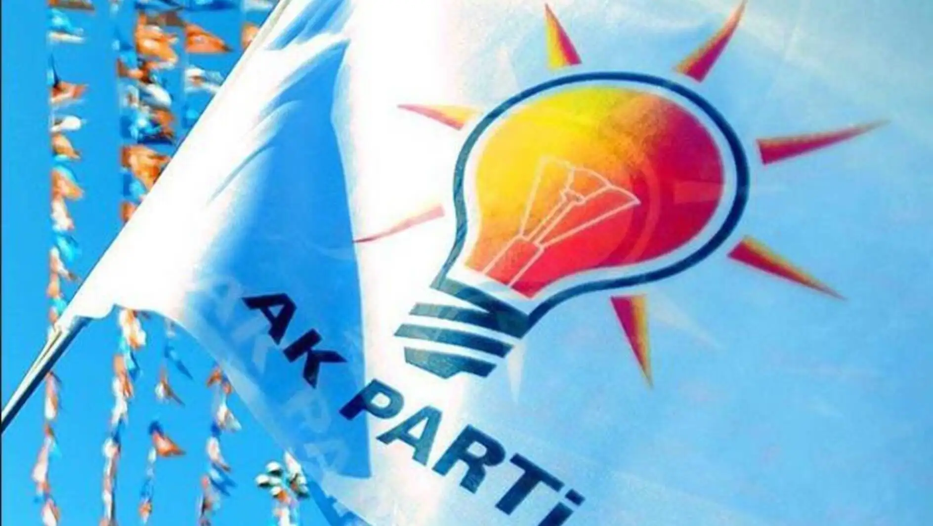 AK Party celebrates its 24th anniversary. A group of people is celebrating with flags. AK Party celebrates its 24th anniversary. A group of people is celebrating with flags.