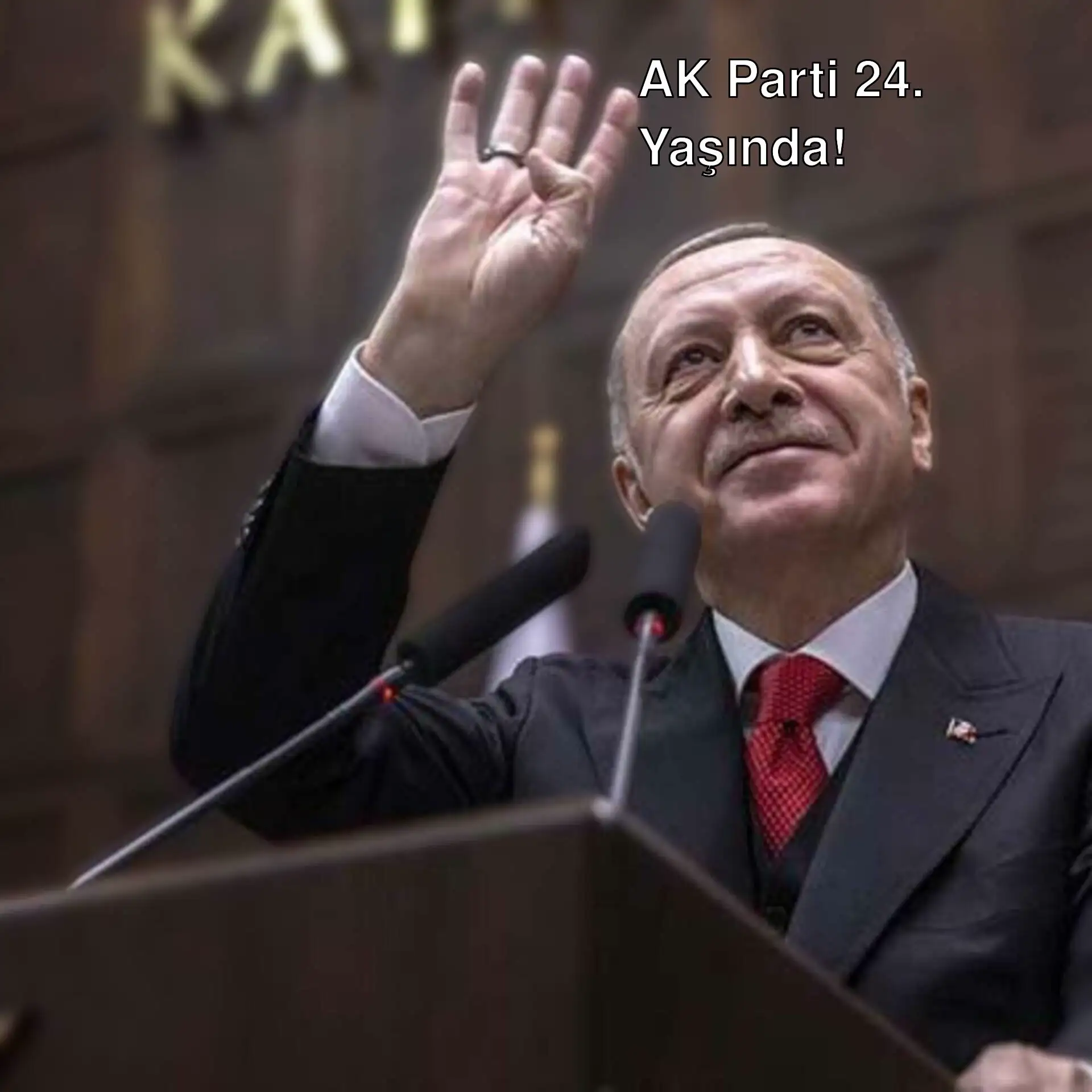 AK Parti 24. yaşını kutluyor. AK Parti 24. yaşını kutluyor.