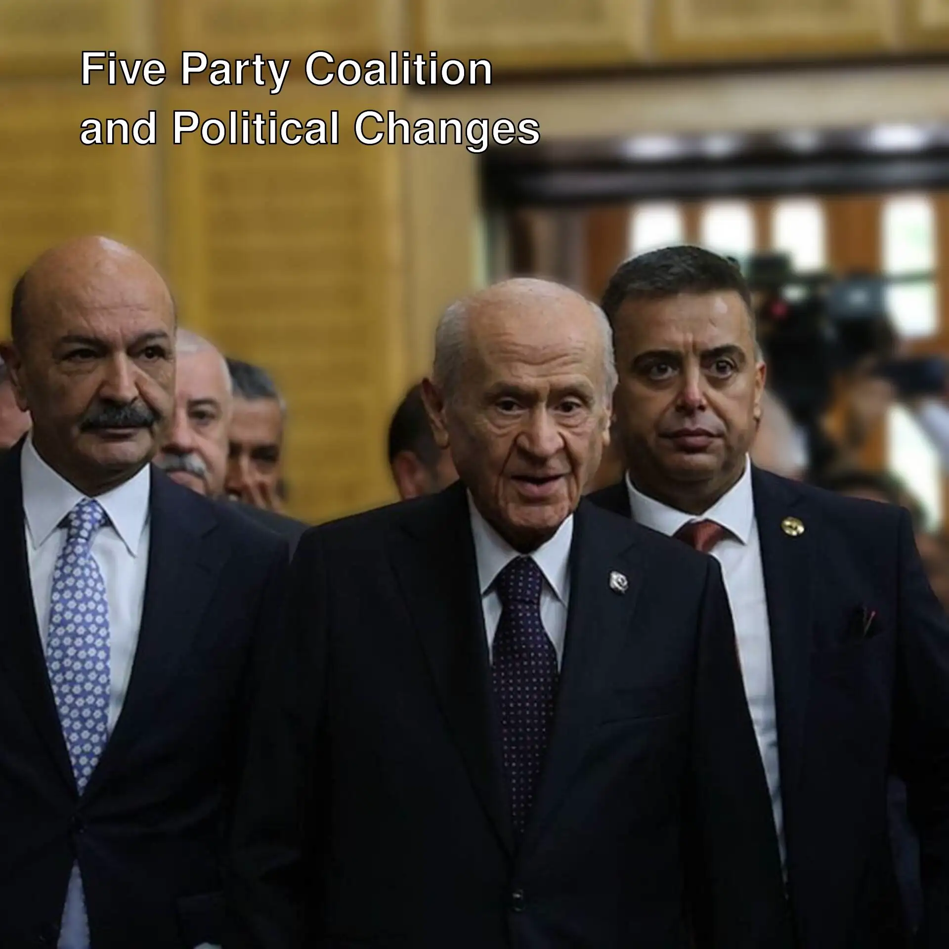 Representatives of political parties together. Representatives of political parties together.