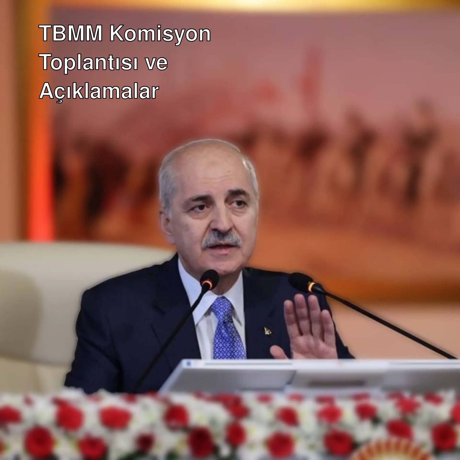 Numan Kurtulmuş, TBMM'de basın toplantısı yapıyor. Numan Kurtulmuş, TBMM'de basın toplantısı yapıyor.