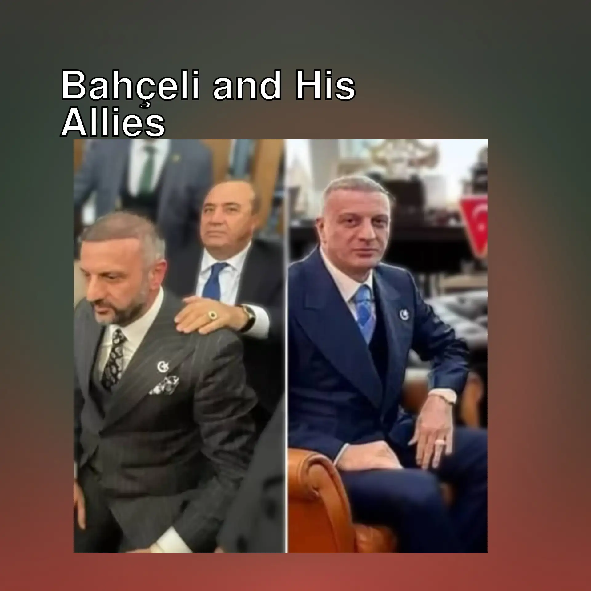 Devlet Bahçeli's statements and political relations. Devlet Bahçeli's statements and political relations.