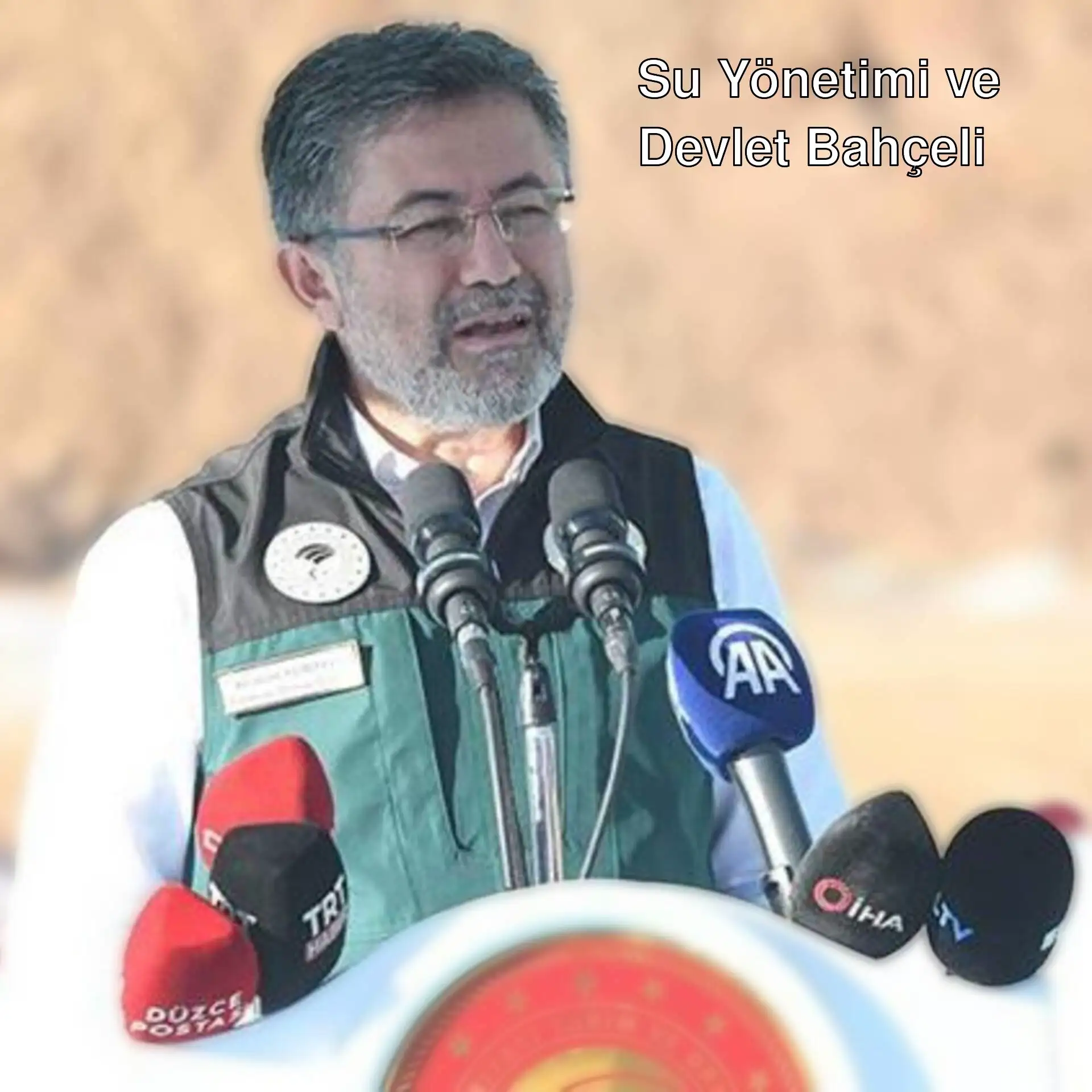Bakan Yumaklı, su yönetimi hakkında konuşuyor. Bakan Yumaklı, su yönetimi hakkında konuşuyor.