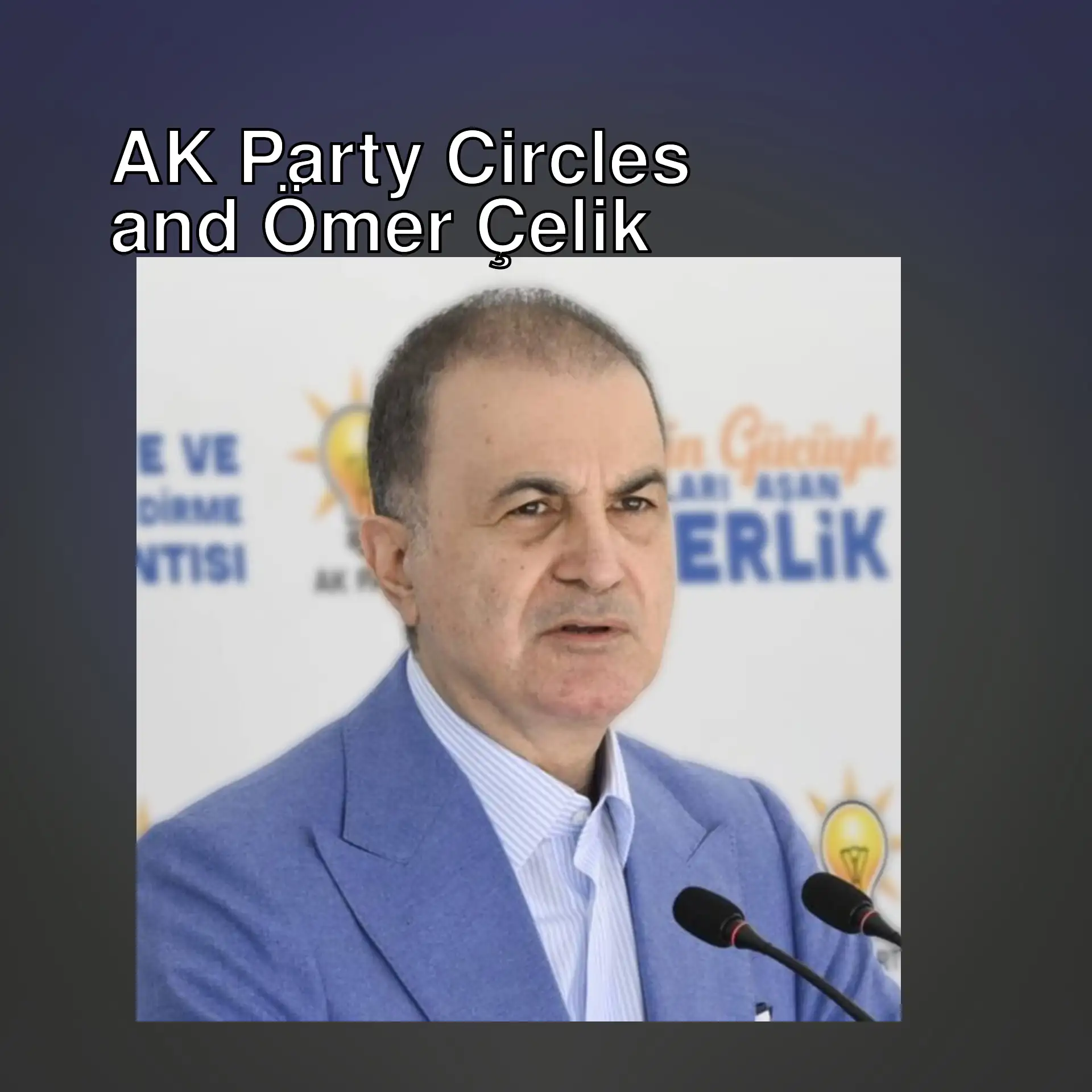 Ömer Çelik speaking at a press conference. Ömer Çelik speaking at a press conference.