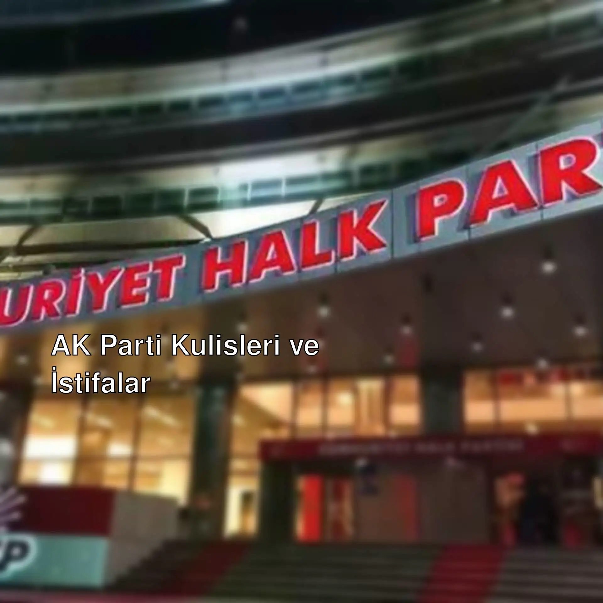 CHP'den gelen istifa haberi ile ilgili bir görsel. CHP'den gelen istifa haberi ile ilgili bir görsel.