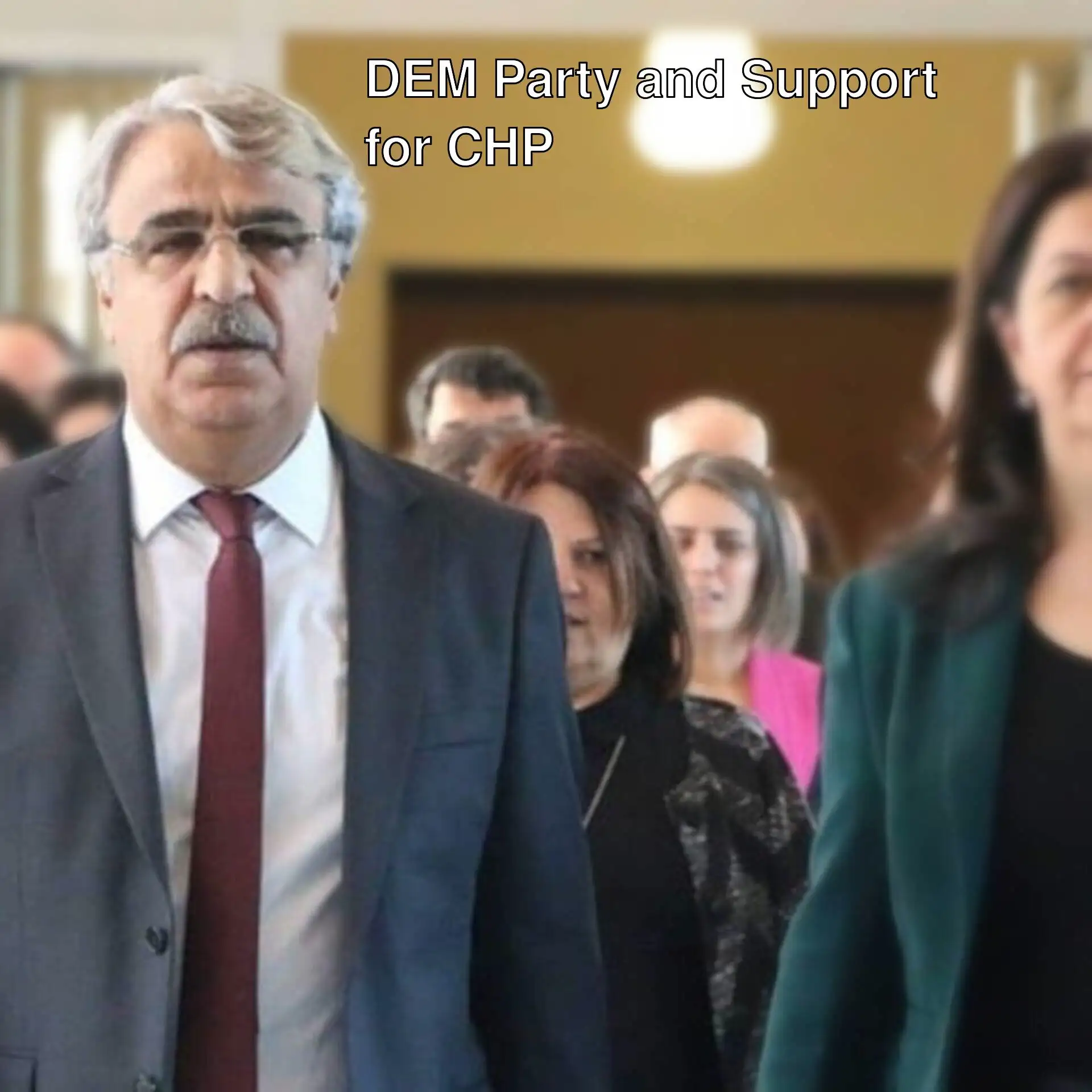 DEM Party Spokesperson Ayşegül Doğan holds a press conference. DEM Party Spokesperson Ayşegül Doğan holds a press conference.