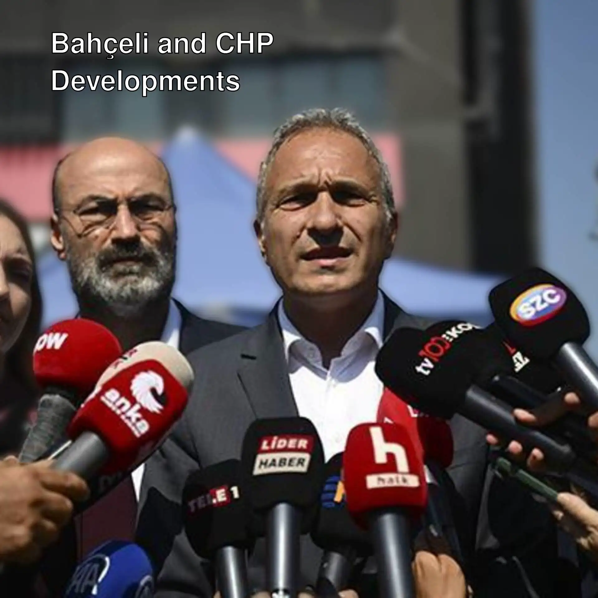 A group of people holding microphones.
