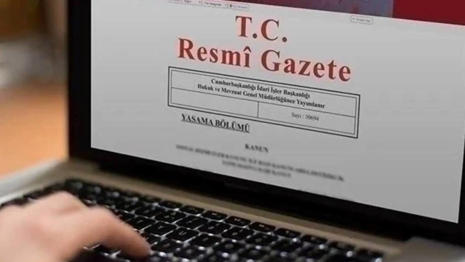 President Erdoğan announcing the appointment decisions.