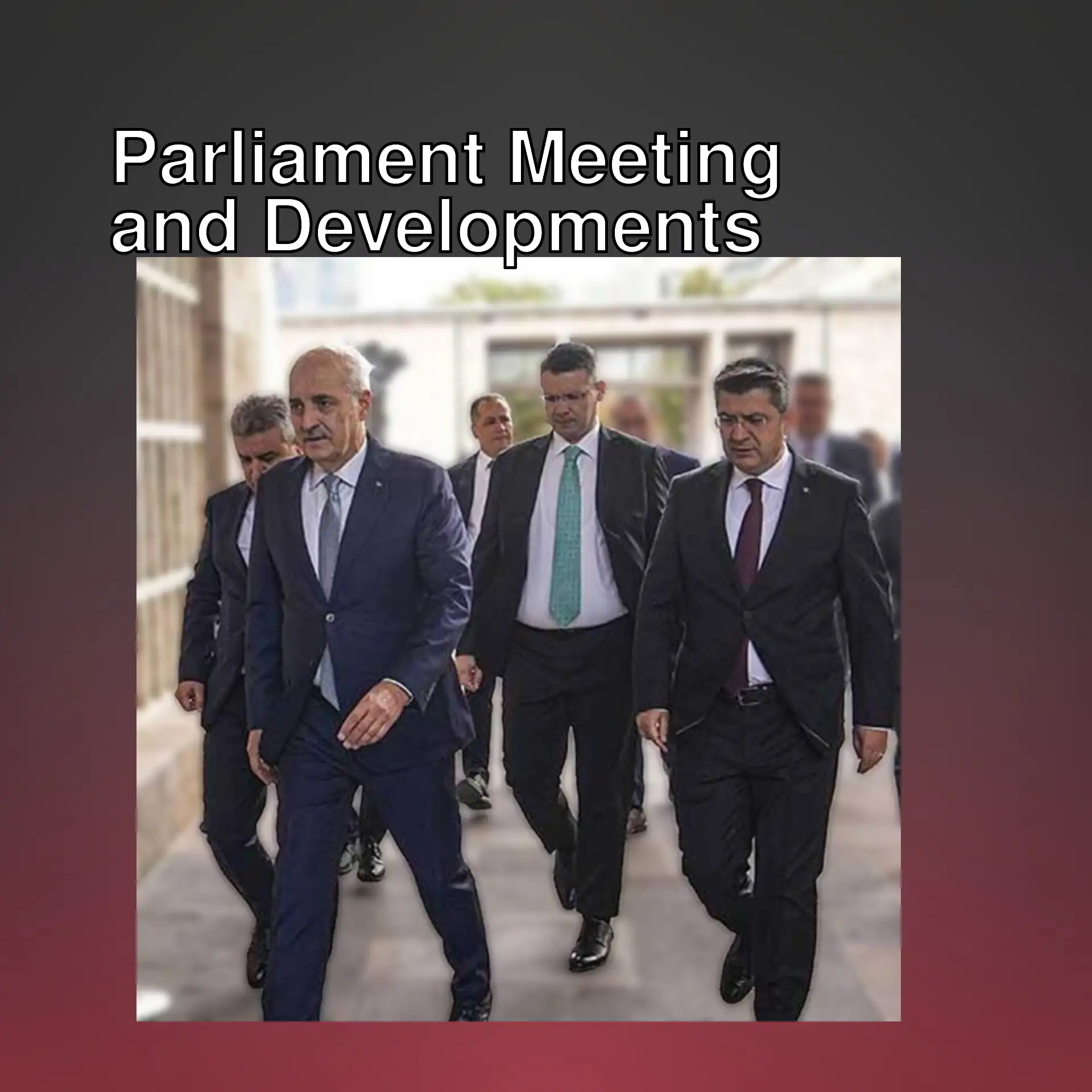A snapshot from the meeting held in Parliament for a terror-free Turkey.