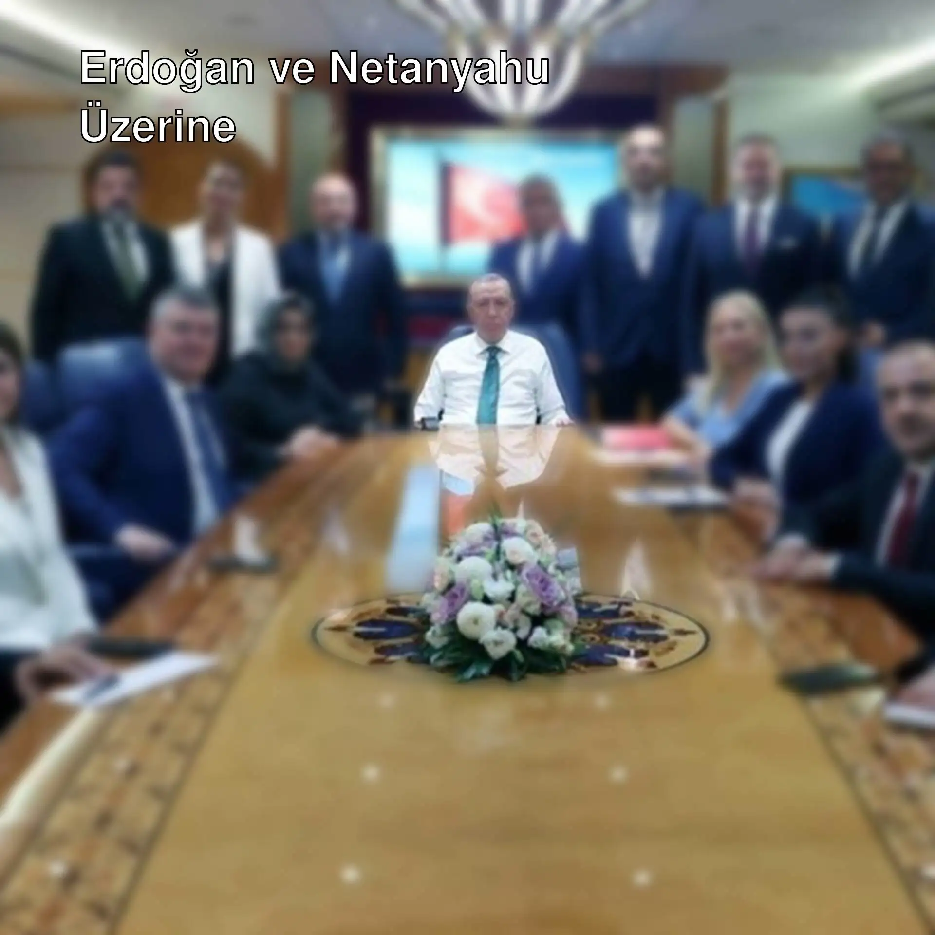 Cumhurbaşkanı Erdoğan, Netanyahu'yu eleştiriyor.