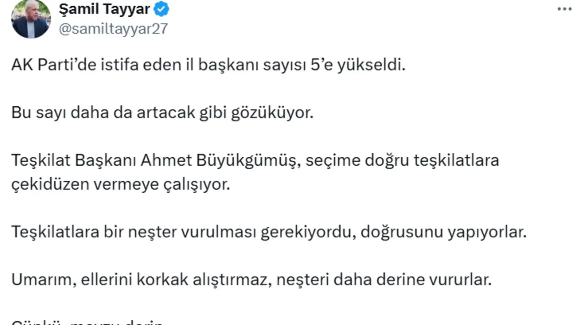 Bir sosyal medya paylaşımının ekran görüntüsü. Bir sosyal medya paylaşımının ekran görüntüsü.