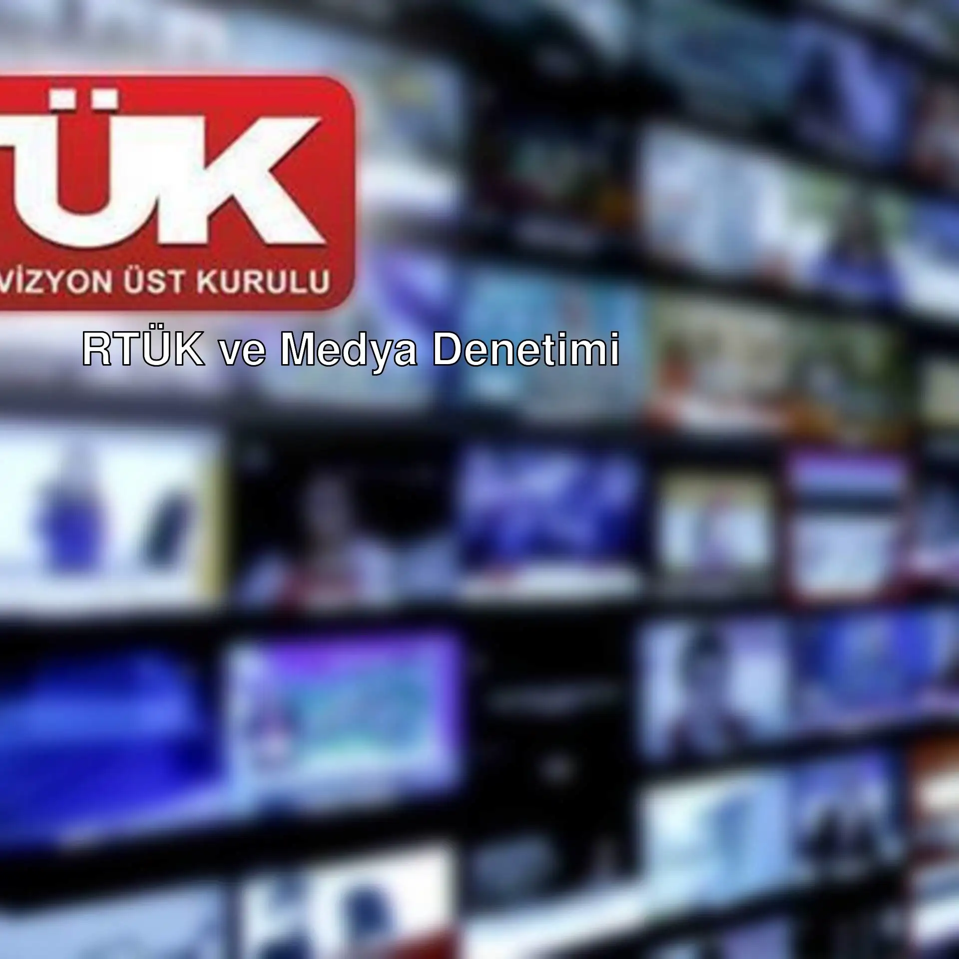RTÜK'ten dijital platformlara ceza ile ilgili bir görsel.