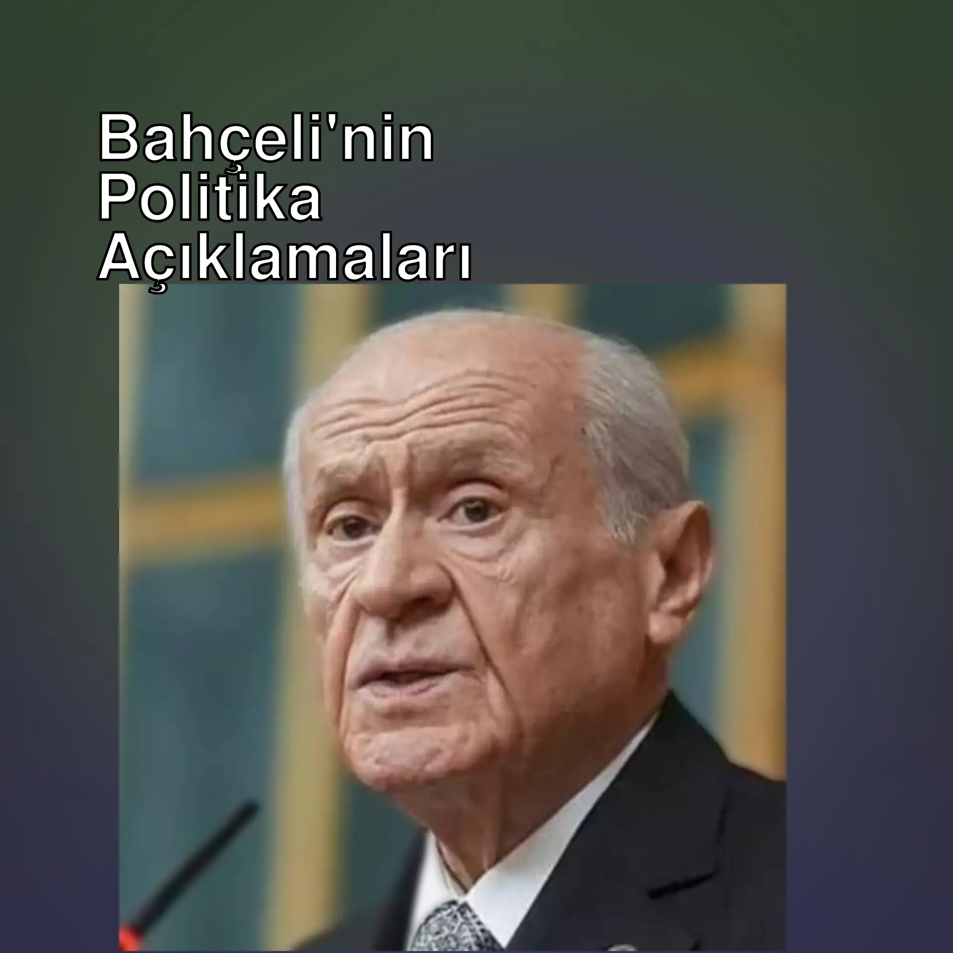 Devlet Bahçeli, TRT'ye yaptığı açıklamada önemli konulara değindi.