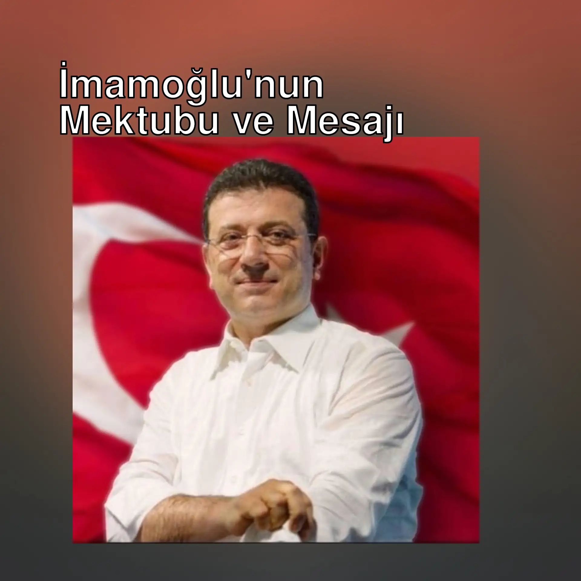 Ekrem İmamoğlu, partisinin milletvekillerine mektup gönderdi.