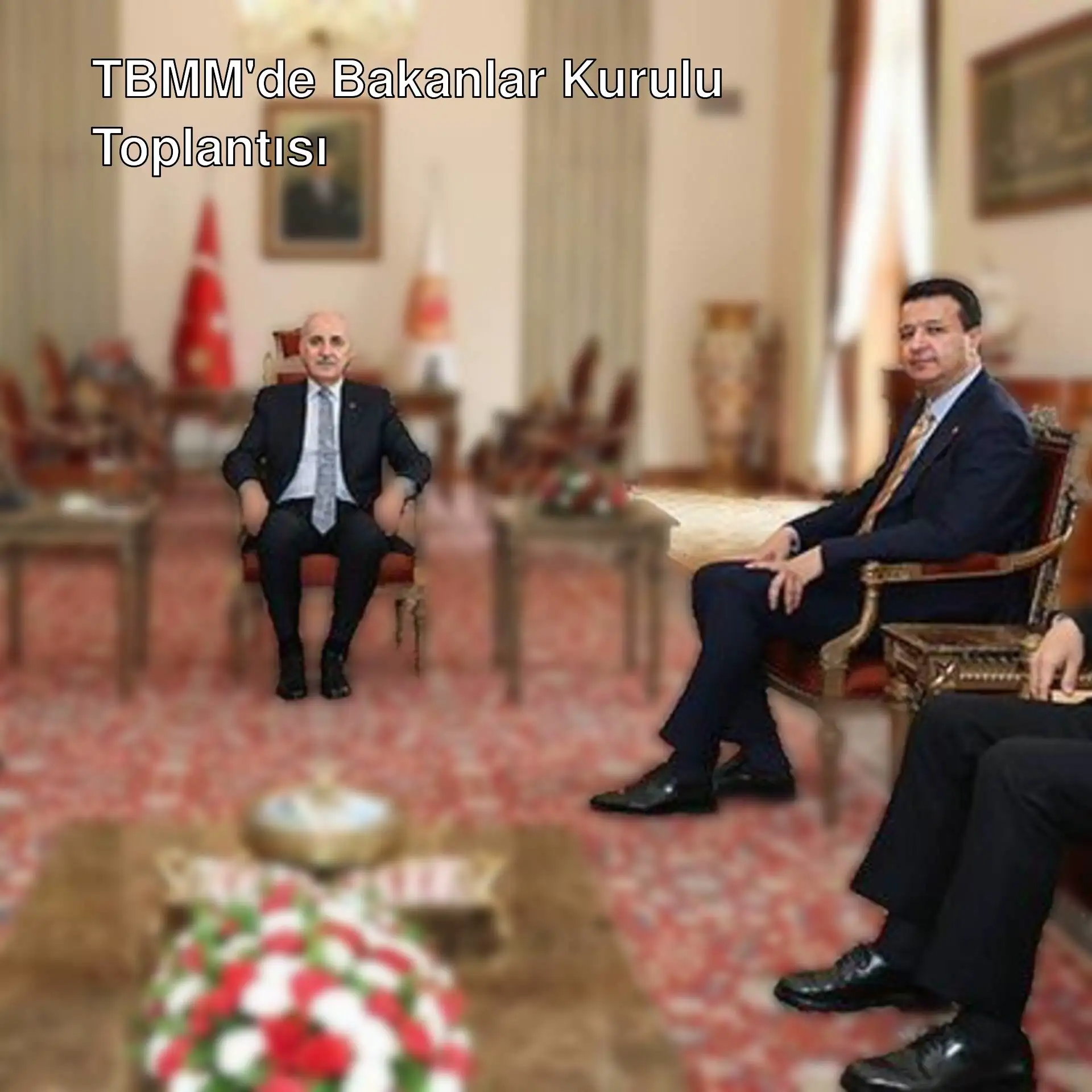 TBMM Başkanı Numan Kurtulmuş, siyasi liderlerle bir araya geldi. TBMM Başkanı Numan Kurtulmuş, siyasi liderlerle bir araya geldi.