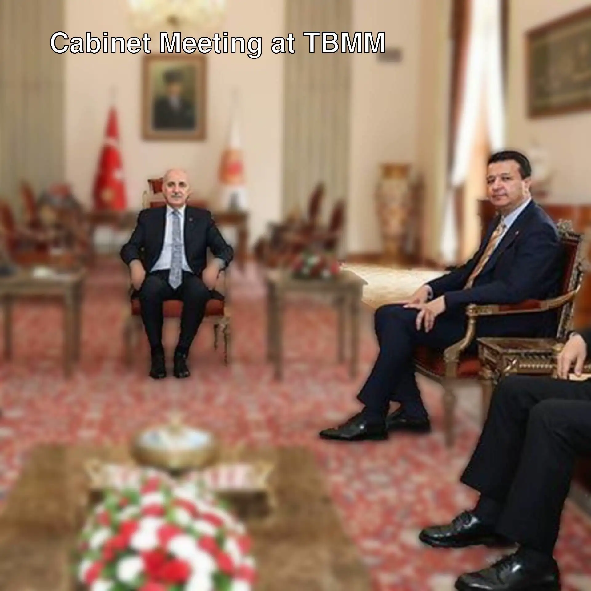 TBMM President Numan Kurtulmuş met with political leaders.