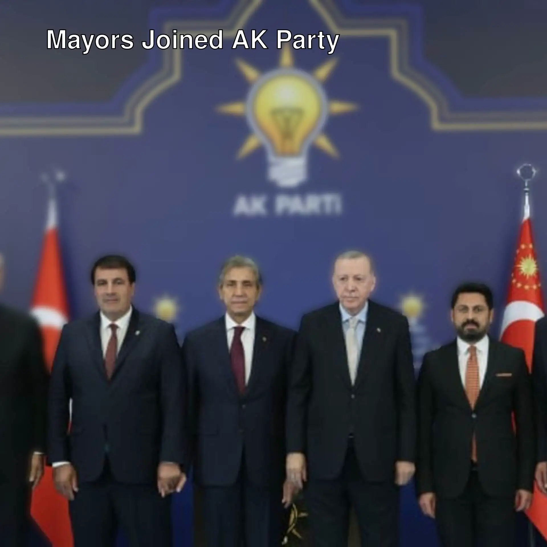 Mayors who joined AK Party. Mayors who joined AK Party.