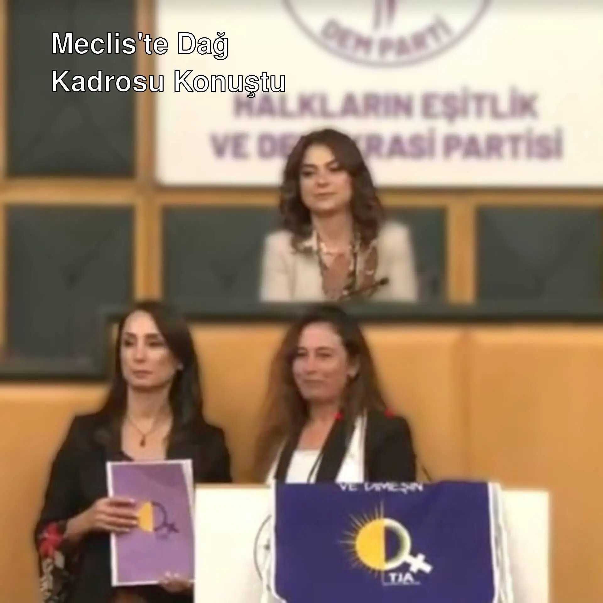Dağ kadrosu Meclis kürsüsünde konuştu.