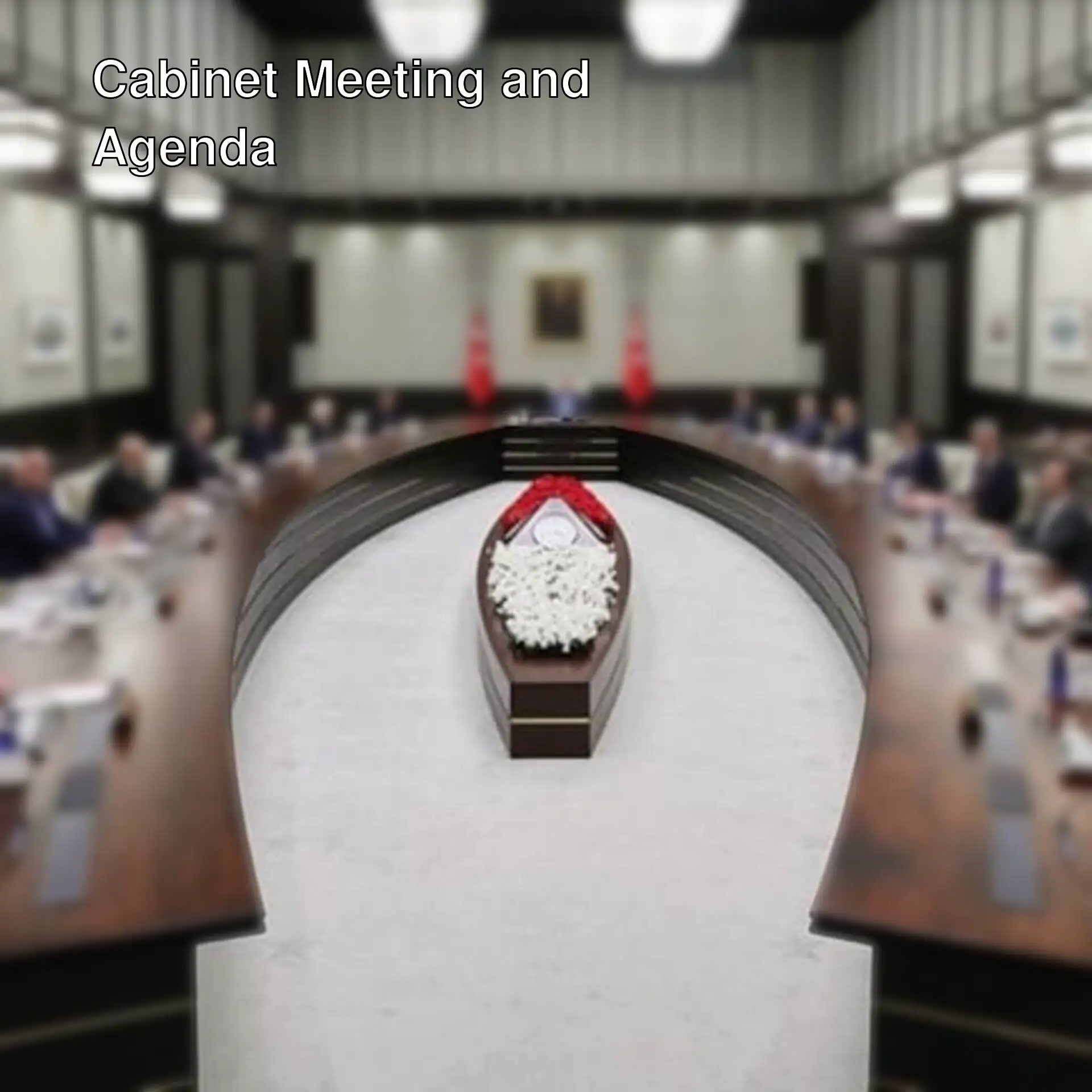 Presidential Cabinet meeting. Presidential Cabinet meeting.