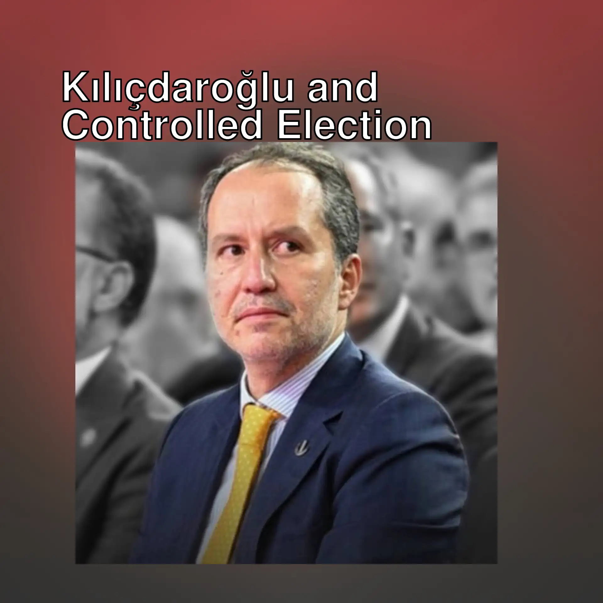 Fatih Erbakan makes a statement about Kılıçdaroğlu. Fatih Erbakan makes a statement about Kılıçdaroğlu.