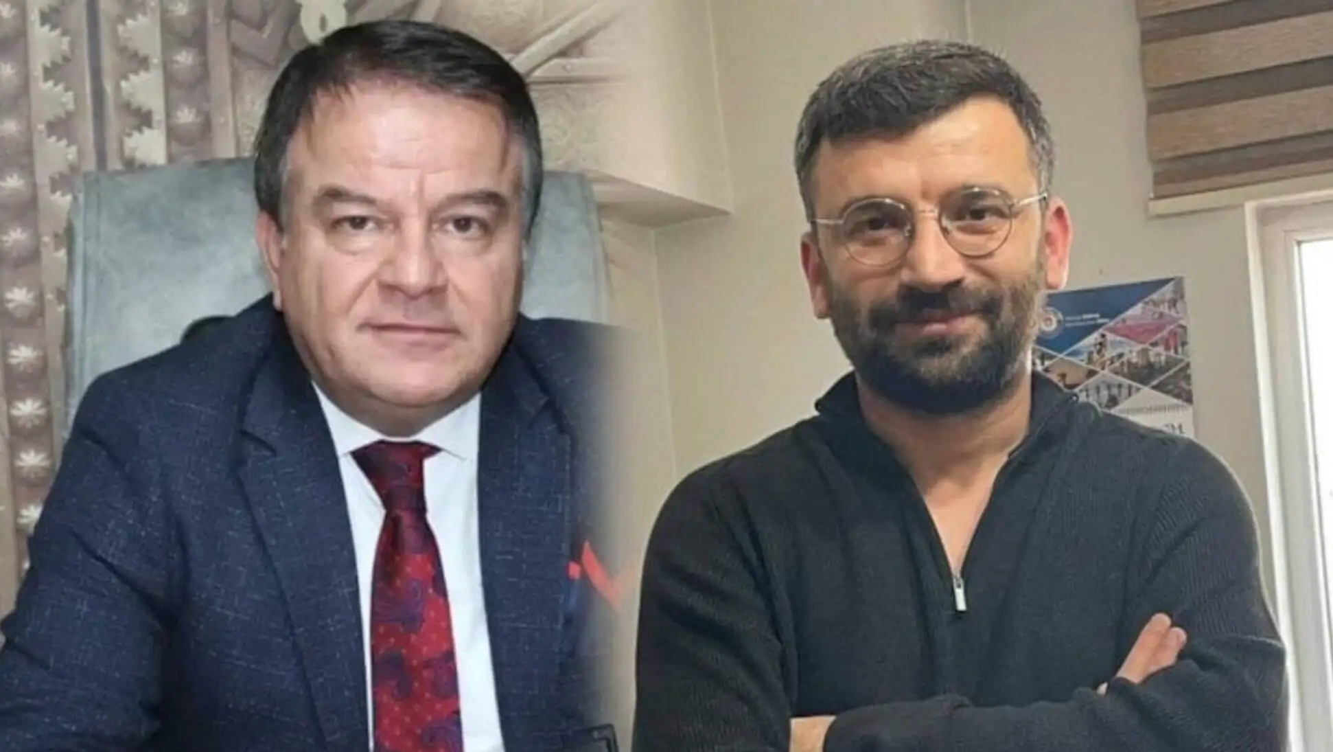 A journalist attacked while criticizing AKP officials. A journalist attacked while criticizing AKP officials.