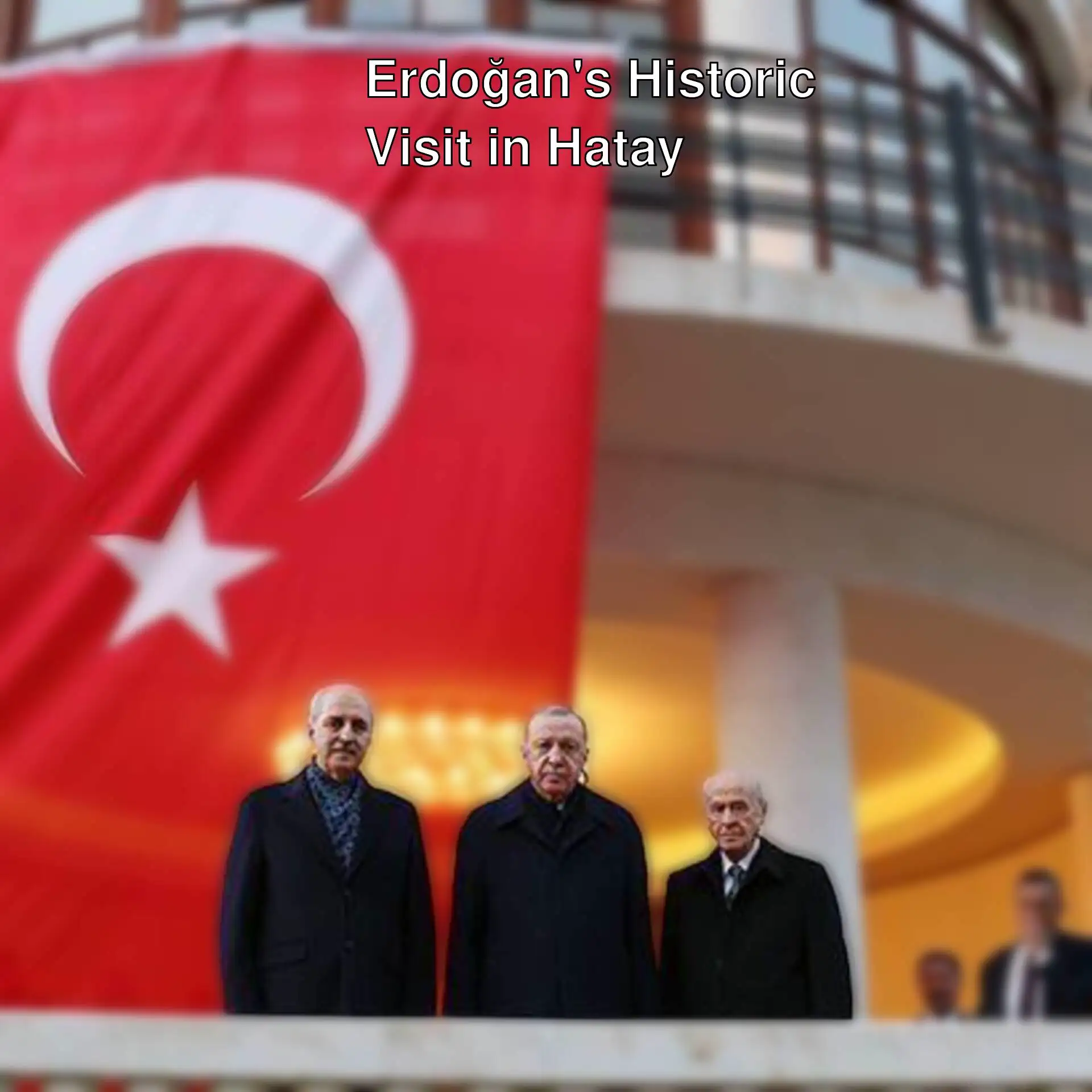 President Erdoğan visited the historic Parliament building in Hatay.