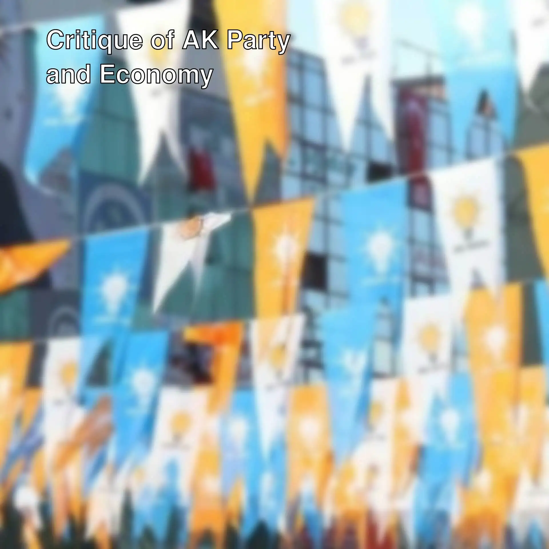 A group of flags with lights on them.