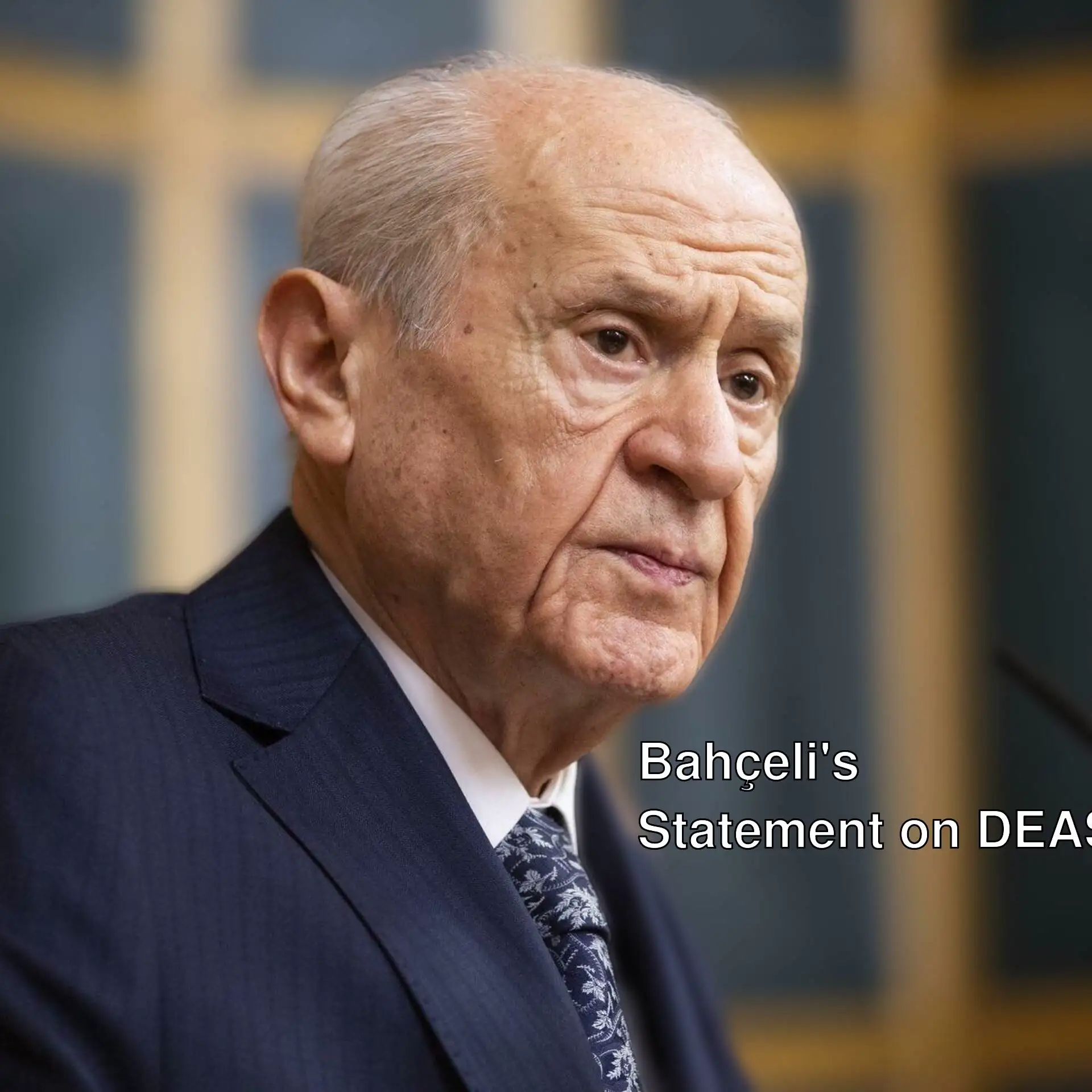 Devlet Bahçeli speaks about the DEAŞ operation in Yalova.
