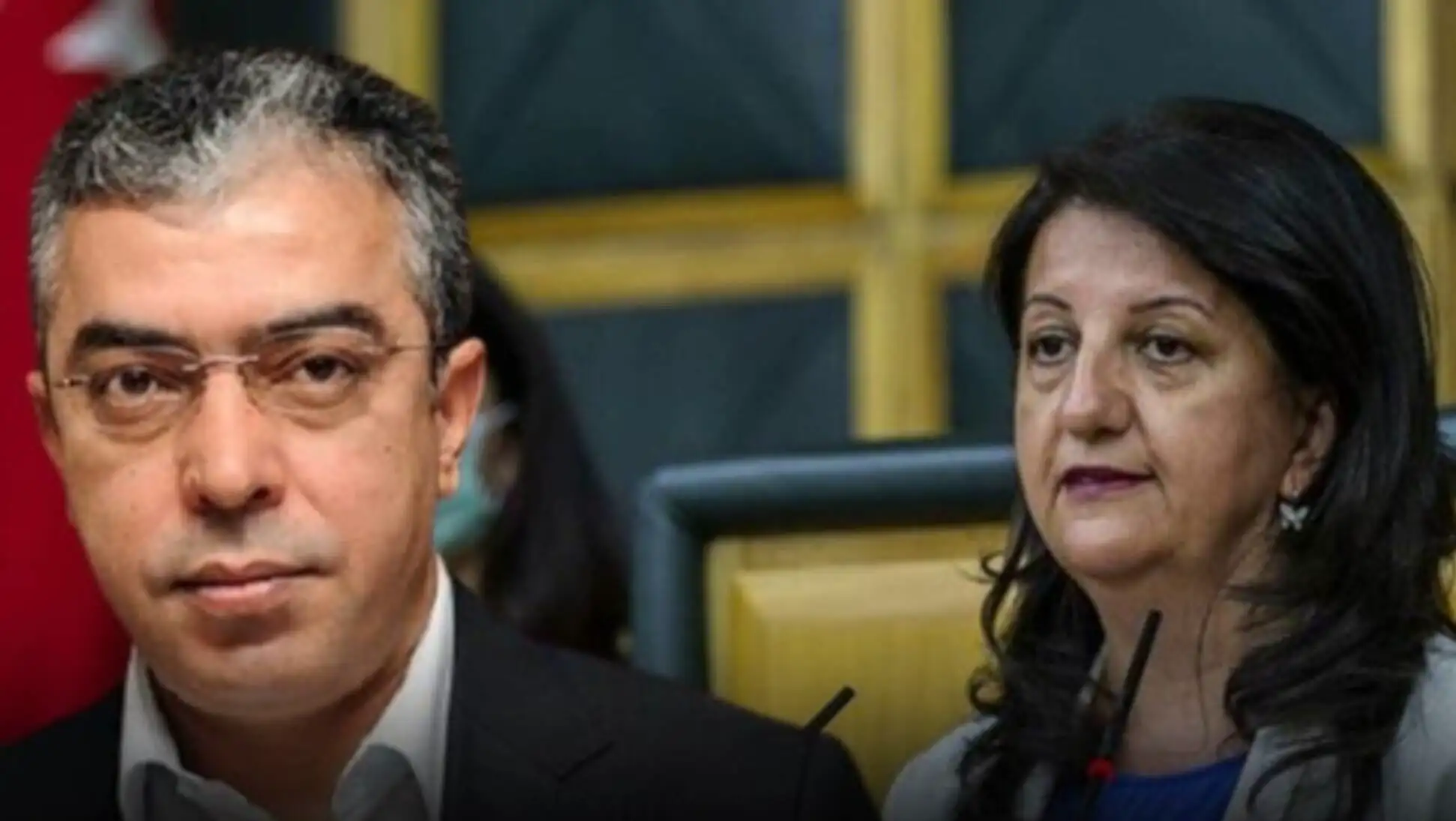 President Erdoğan's advisor Mehmet Uçum and a woman.