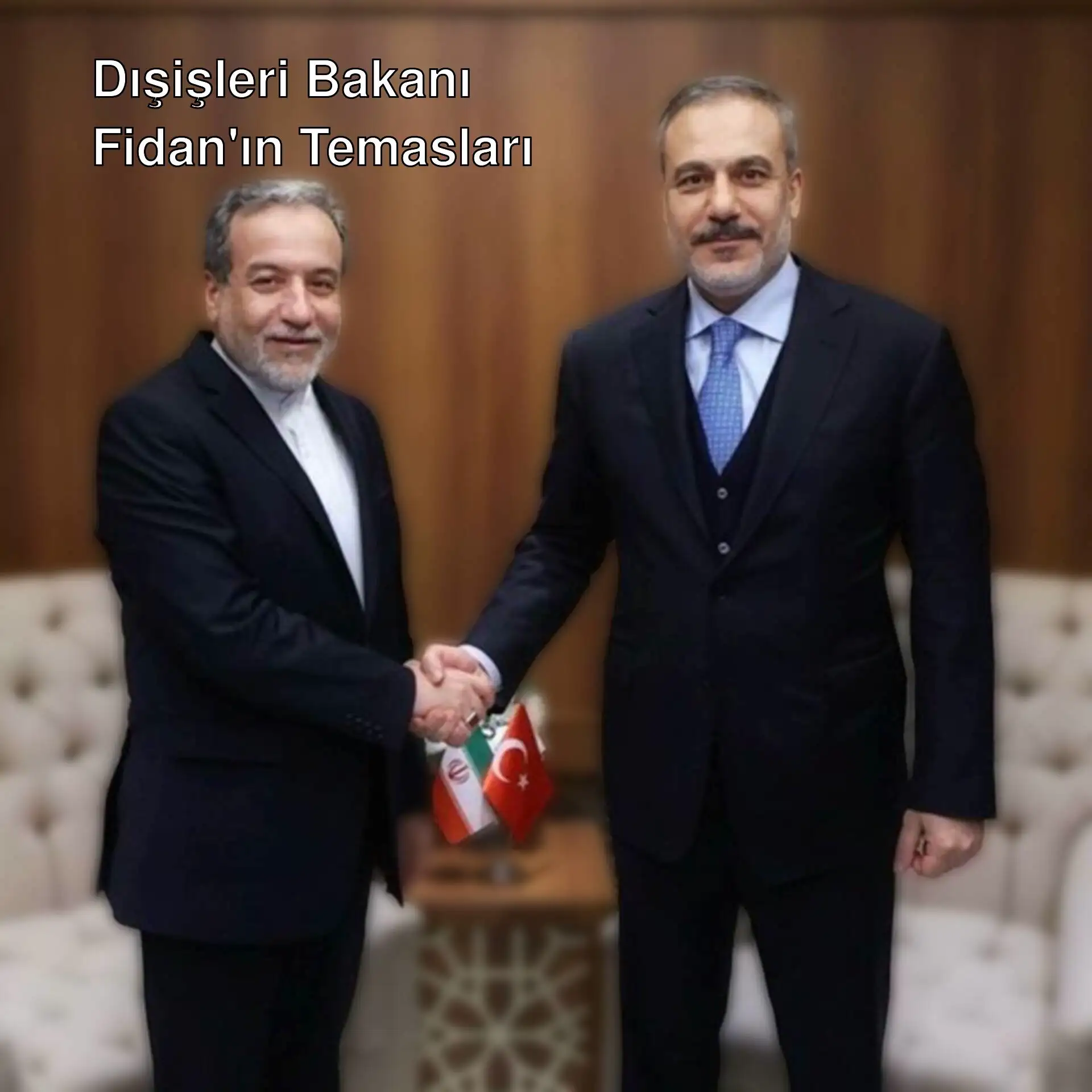 Dışişleri Bakanı Hakan Fidan, İranlı mevkidaşı ile el sıkışıyor. Dışişleri Bakanı Hakan Fidan, İranlı mevkidaşı ile el sıkışıyor.