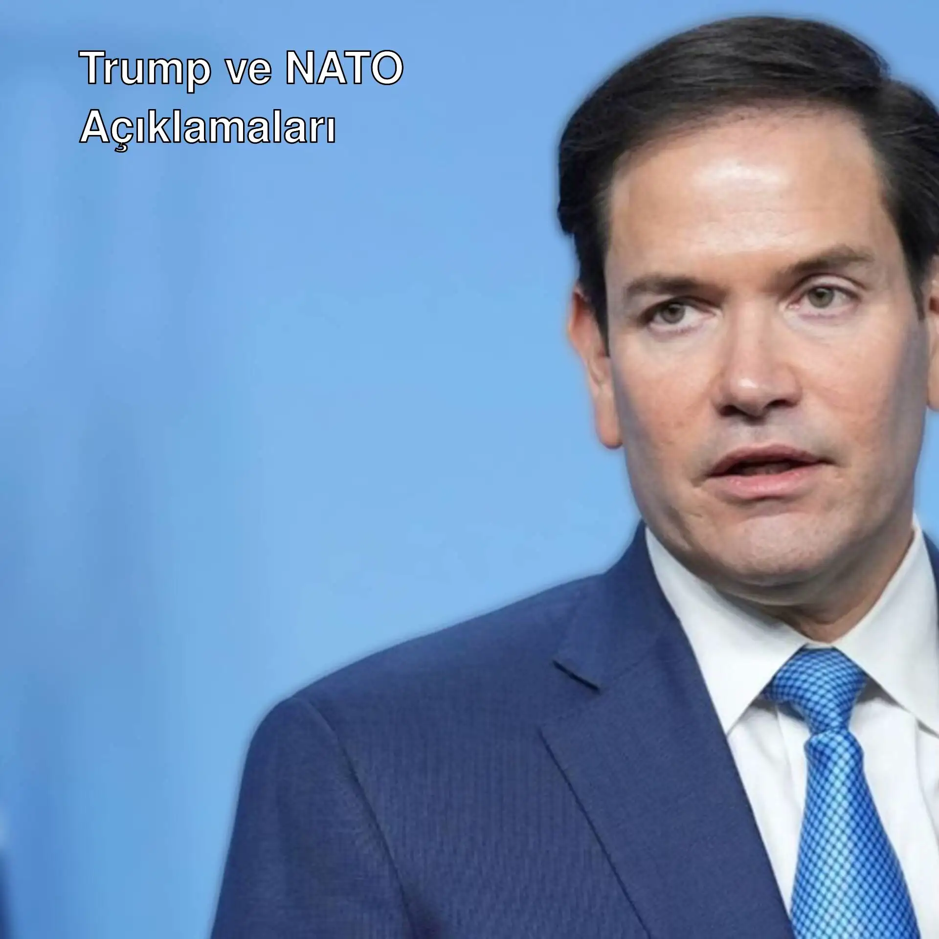 Marco Rubio, NATO toplantısında konuşuyor. Marco Rubio, NATO toplantısında konuşuyor.