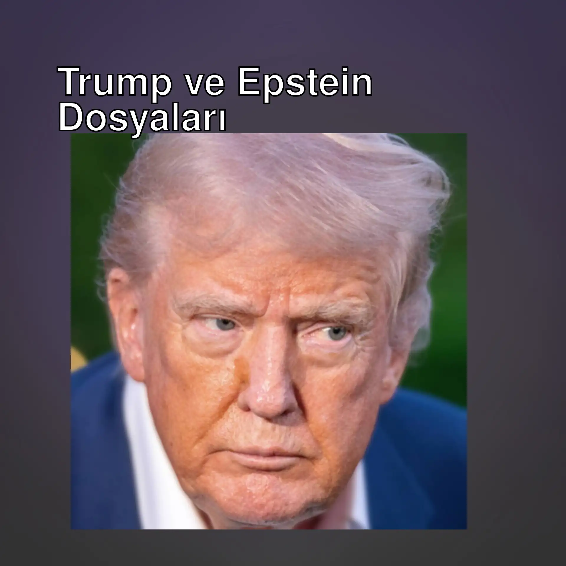 Trump, Epstein dosyaları hakkında açıklama yapıyor.