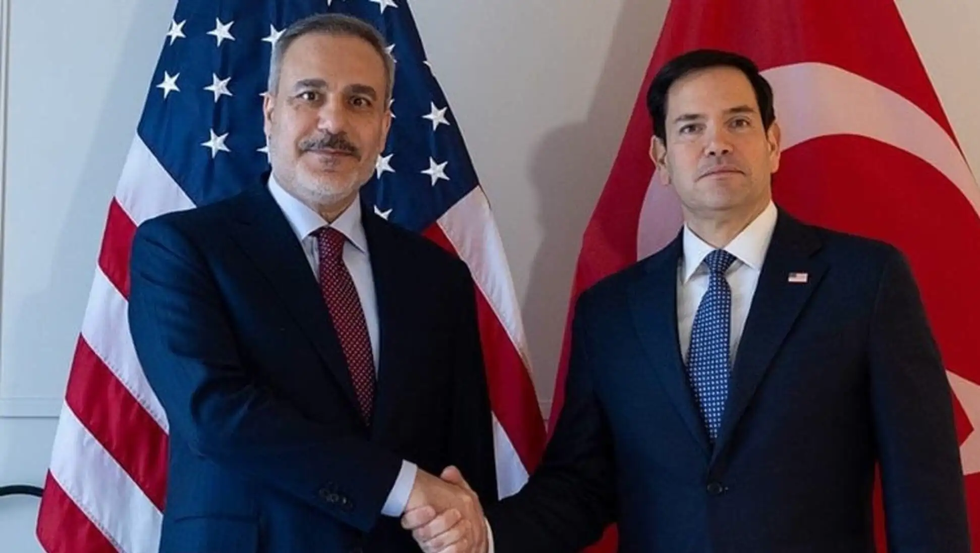 Foreign Minister Hakan Fidan met with the US Secretary of State.