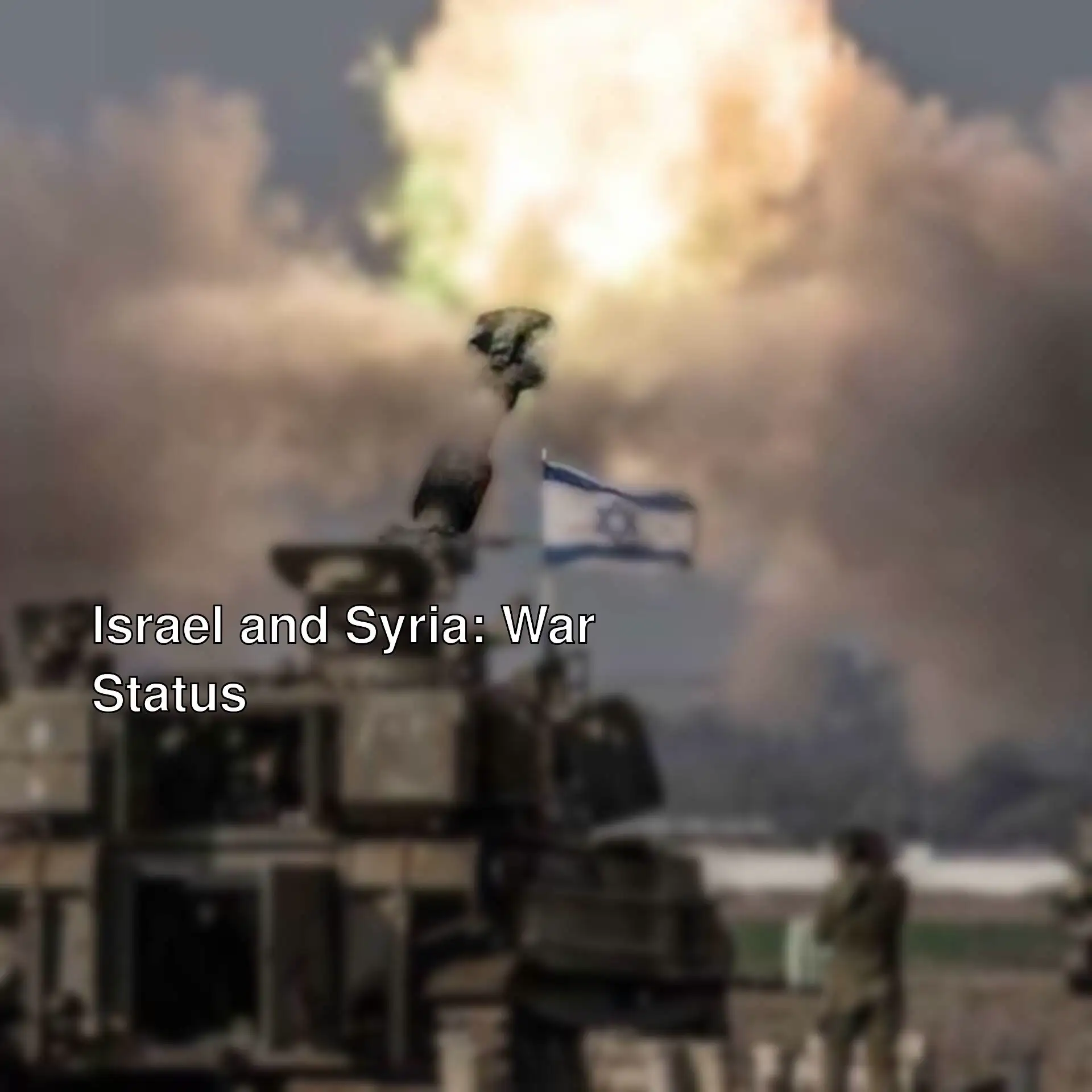 A military tank with smoke coming out of it. A military tank with smoke coming out of it.