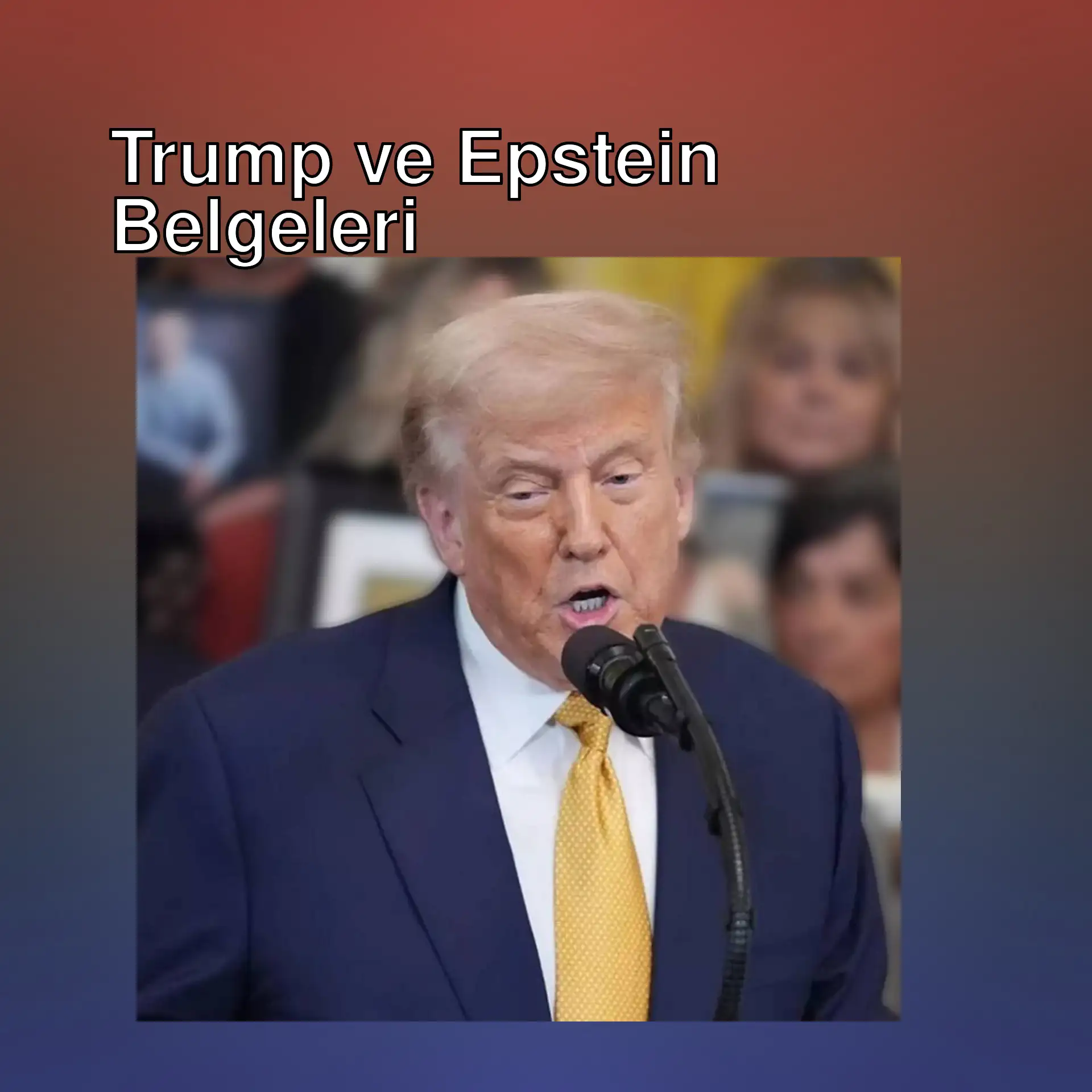 Trump basın toplantısında konuşuyor. Trump basın toplantısında konuşuyor.