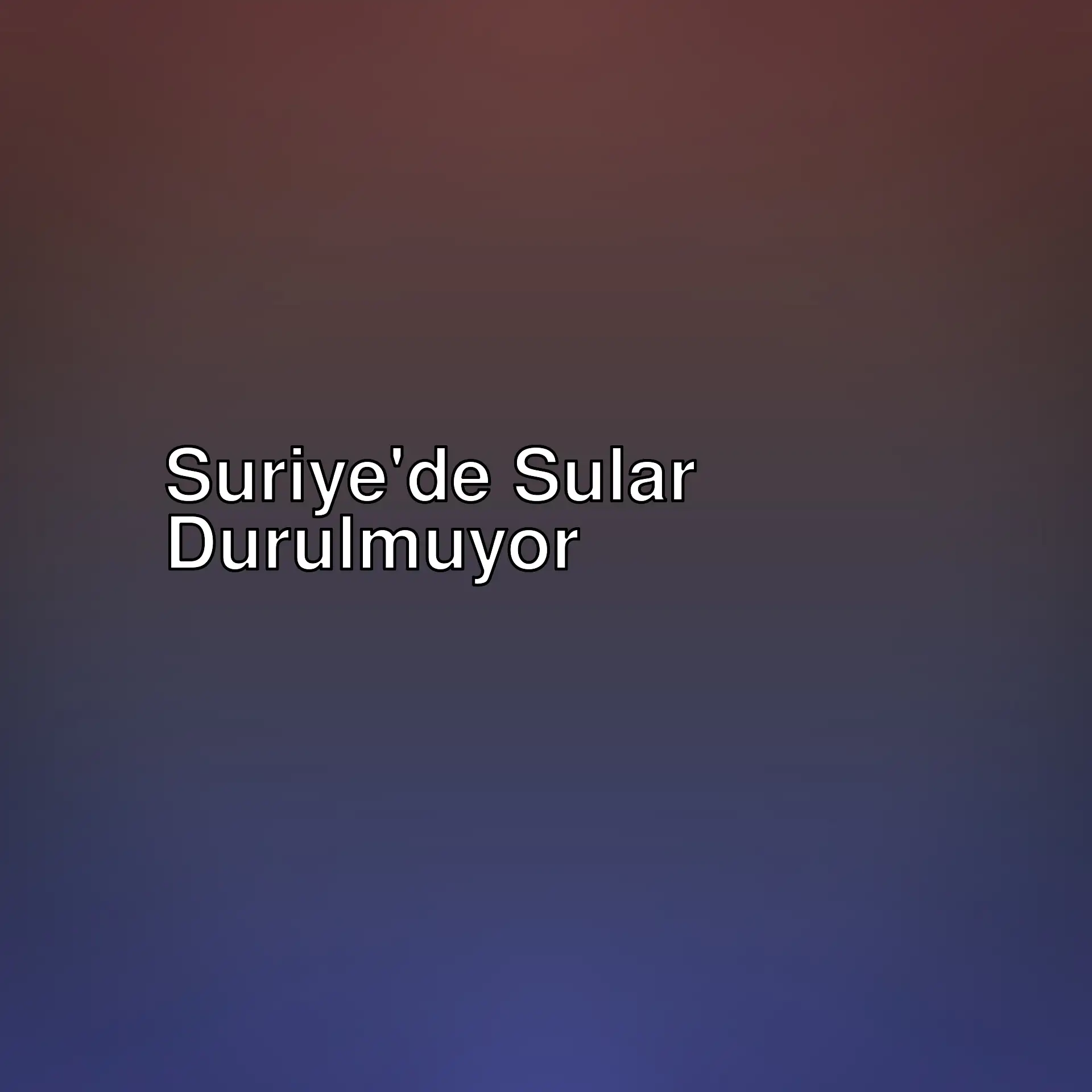 Suriye'deki çatışmalar ve siyasi güçlerin rekabeti sürüyor. Colani'nin planları ve bölgedeki dinamikler hakkında daha fazlasını öğrenin. Suriye'deki çatışmalar ve siyasi güçlerin rekabeti sürüyor. Colani'nin planları ve bölgedeki dinamikler hakkında daha fazlasını öğrenin.
