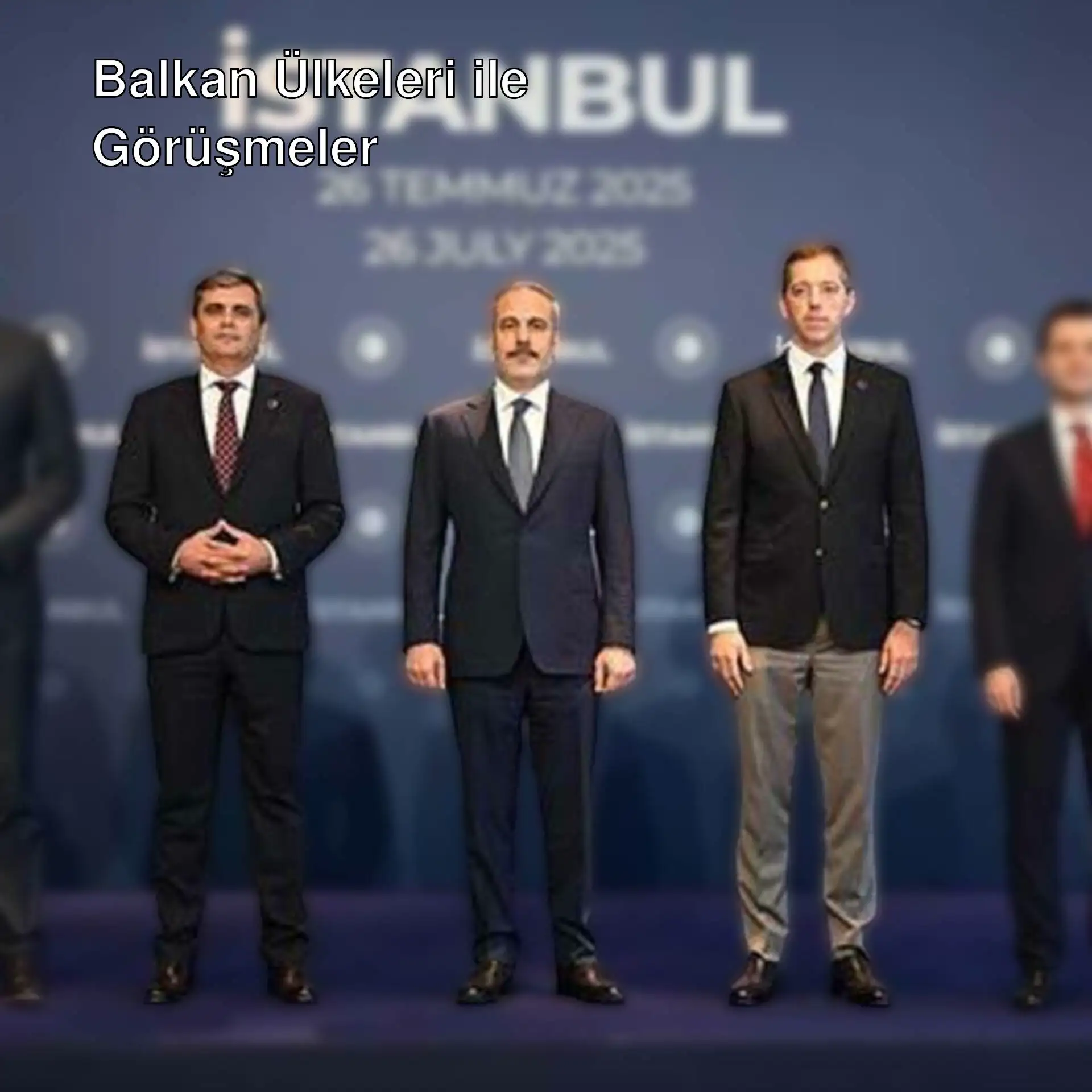 Dışişleri Bakanı Hakan Fidan, Balkan ülkeleriyle görüştü.